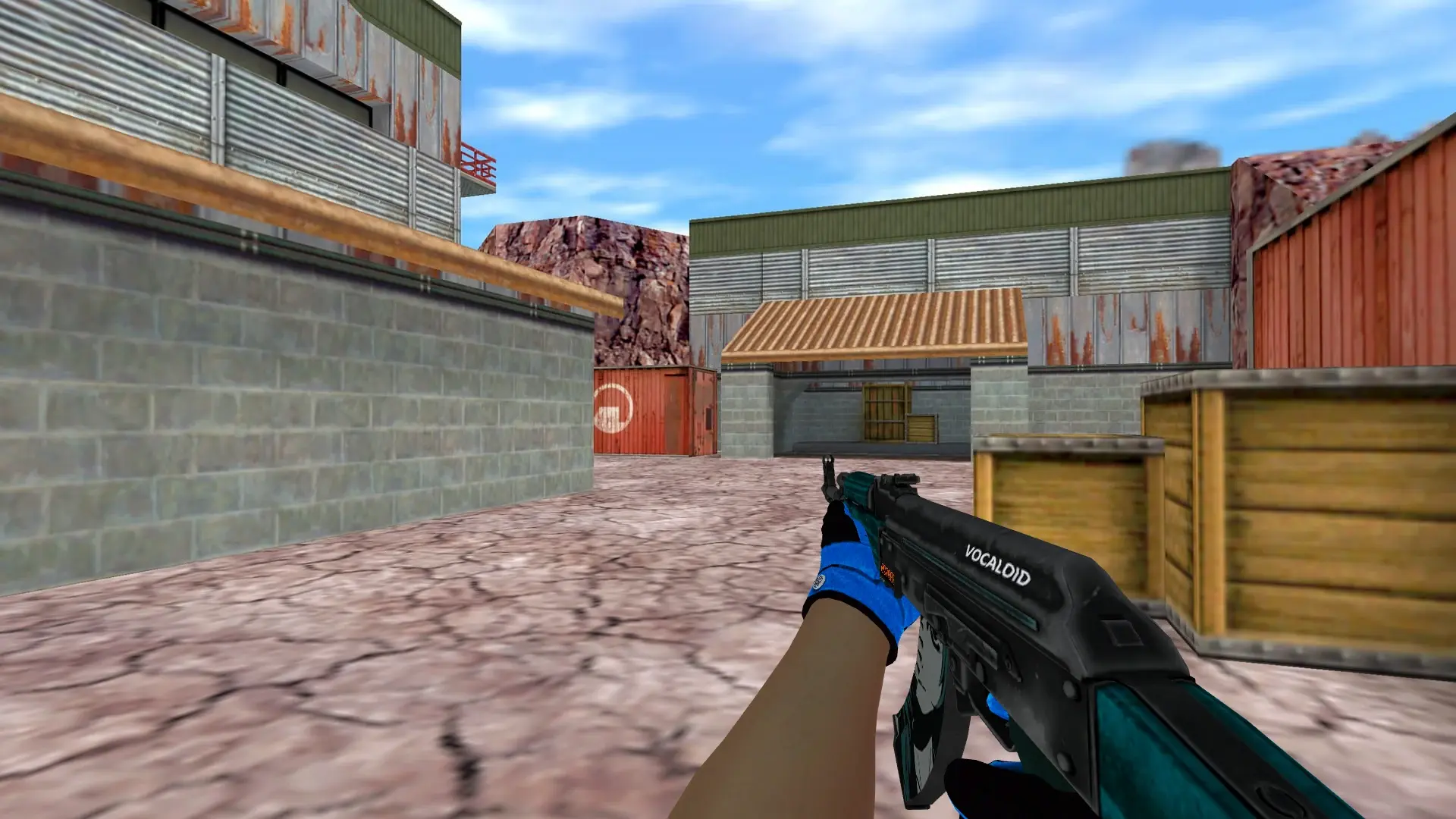 AK-47 — Pandora's Box Gloves Pack — de_nuke (first person)