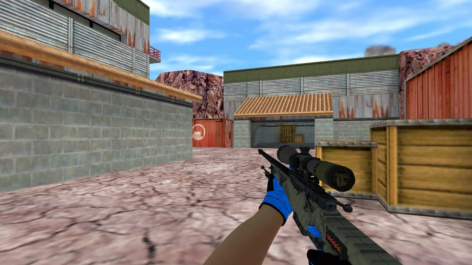 AWP — Pandora's Box Gloves Pack — de_nuke (first person)