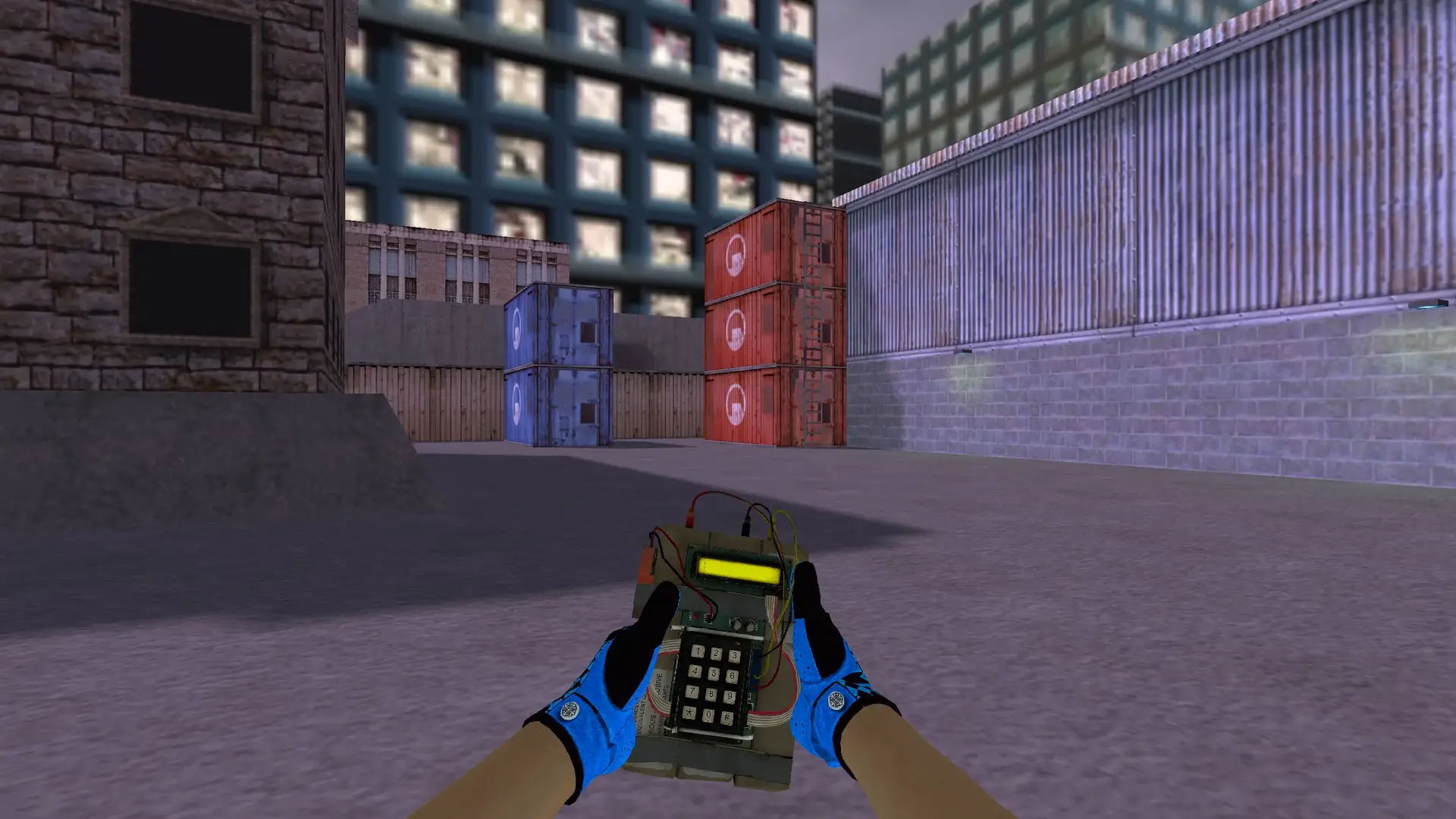 C4 — Pandora's Box Gloves Pack — cs_assault (first person)