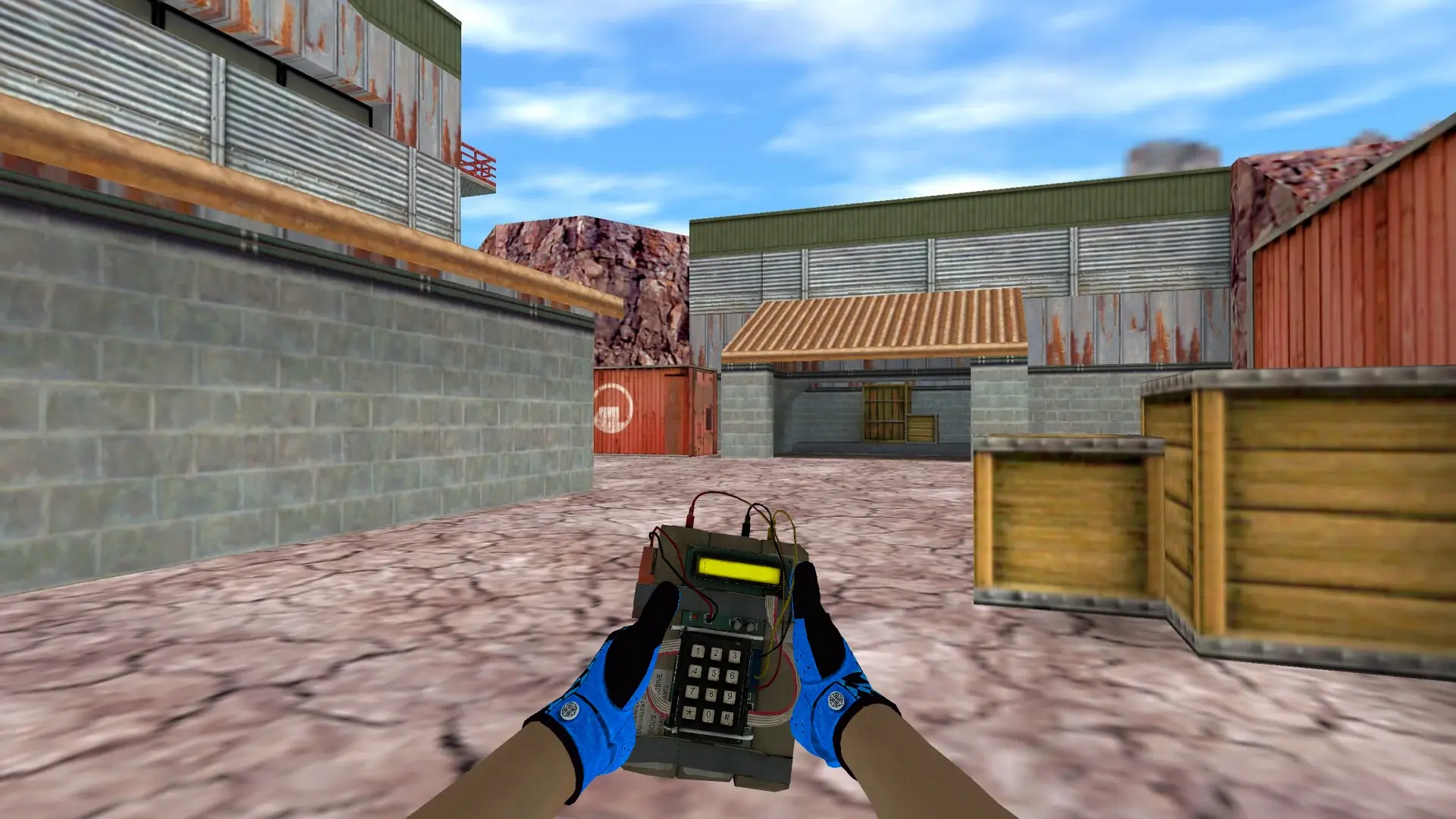 C4 — Pandora's Box Gloves Pack — de_nuke (first person)