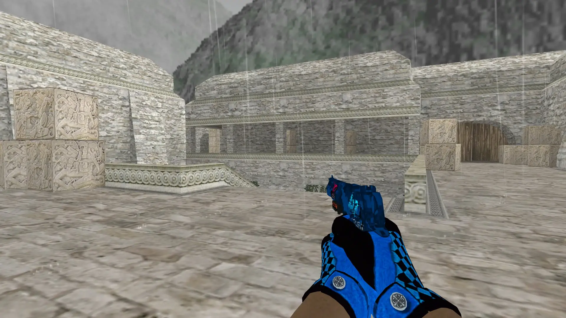 Desert Eagle — Pandora's Box Gloves Pack — de_aztec (first person)