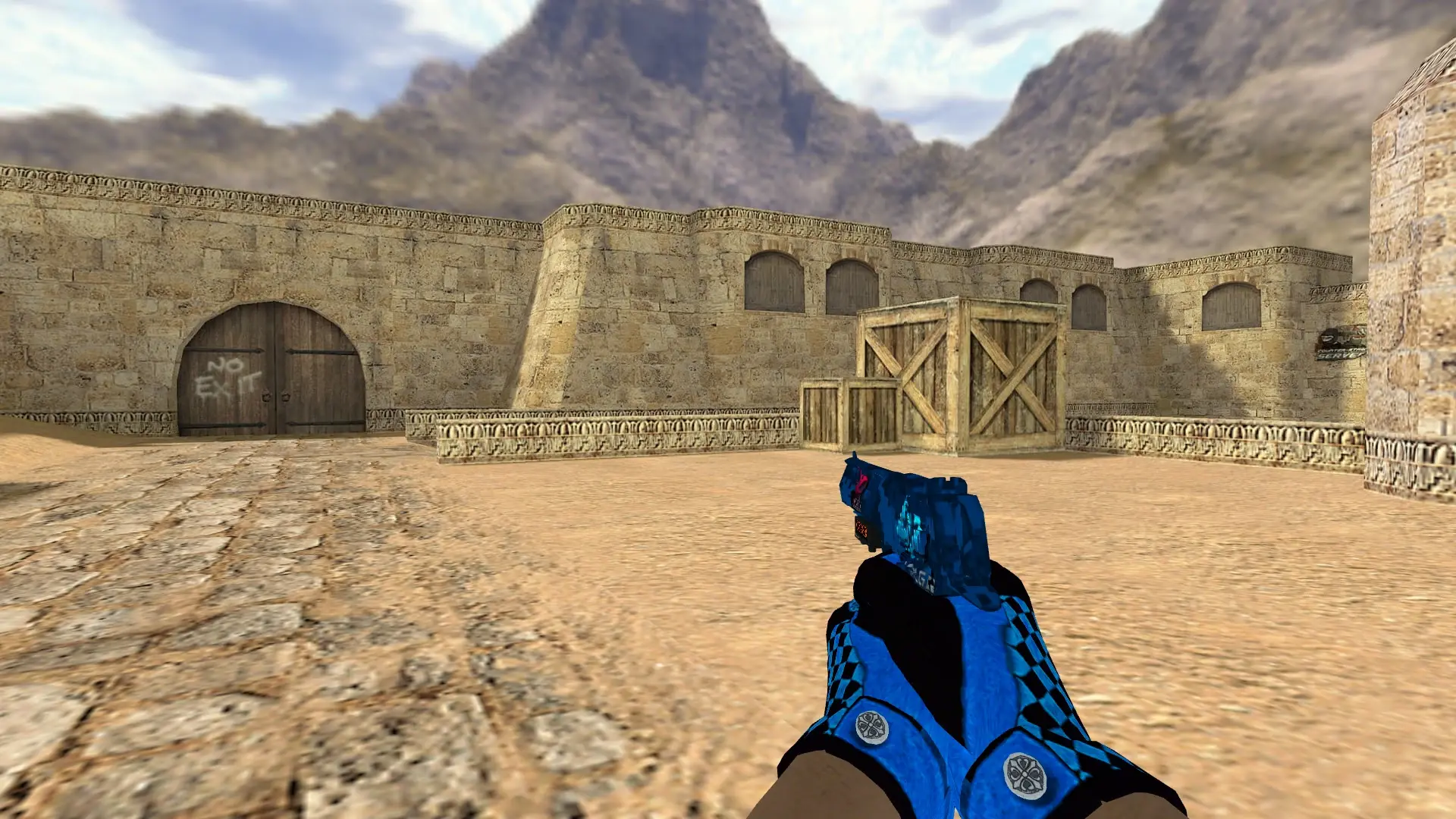 Desert Eagle — Pandora's Box Gloves Pack — de_dust2 (first person)