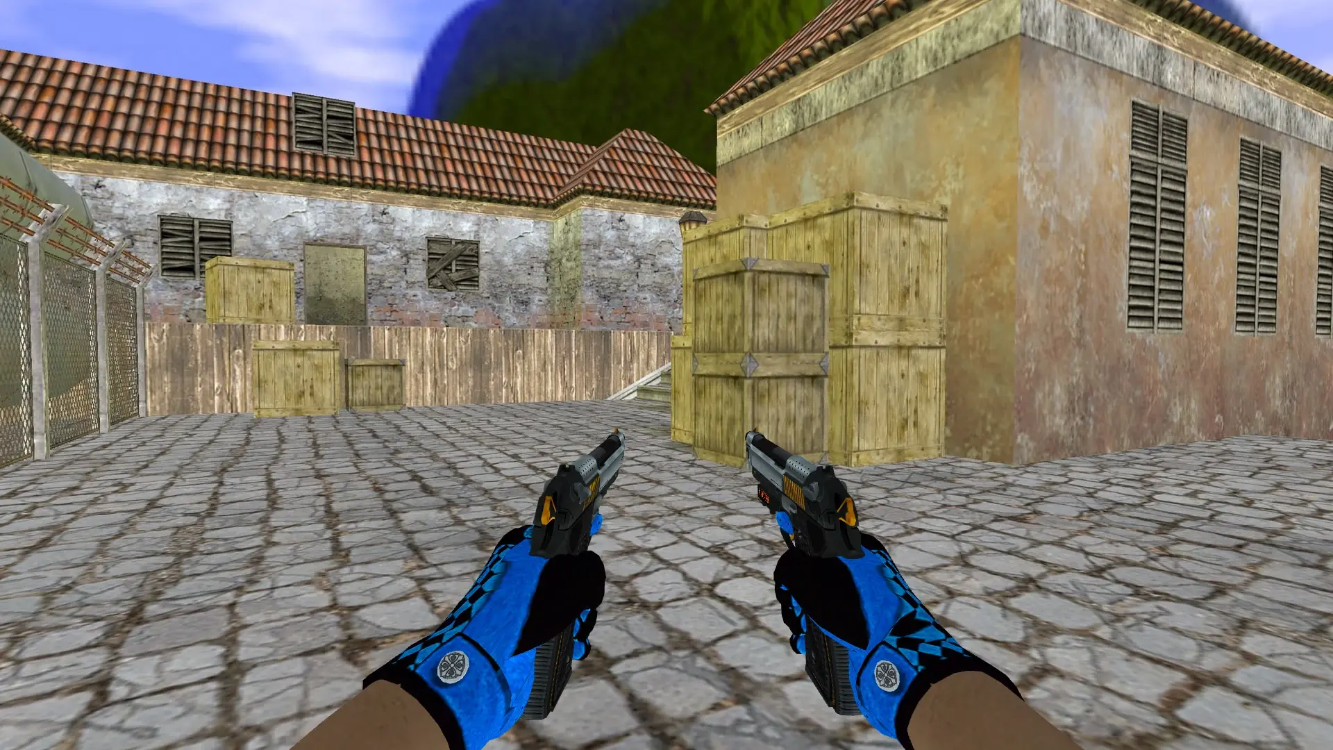 Dual Berettas — Pandora's Box Gloves Pack — de_inferno (first person)