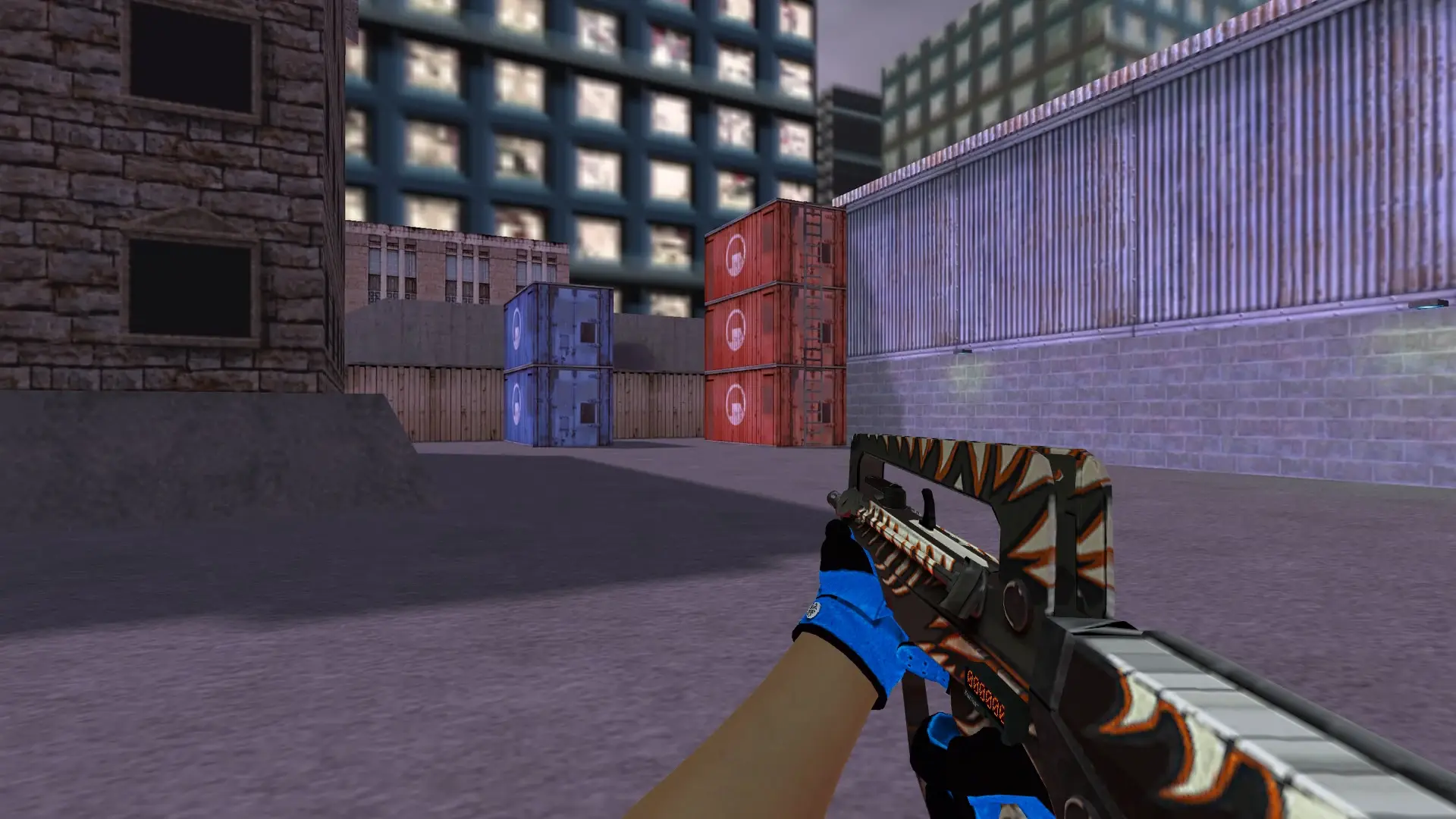 FAMAS — Pandora's Box Gloves Pack — cs_assault (first person)