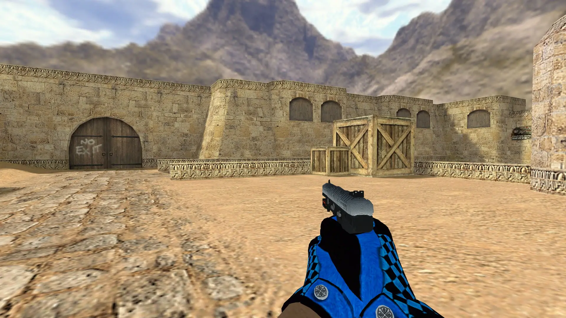 Five-SeveN — Pandora's Box Gloves Pack — de_dust2 (first person)