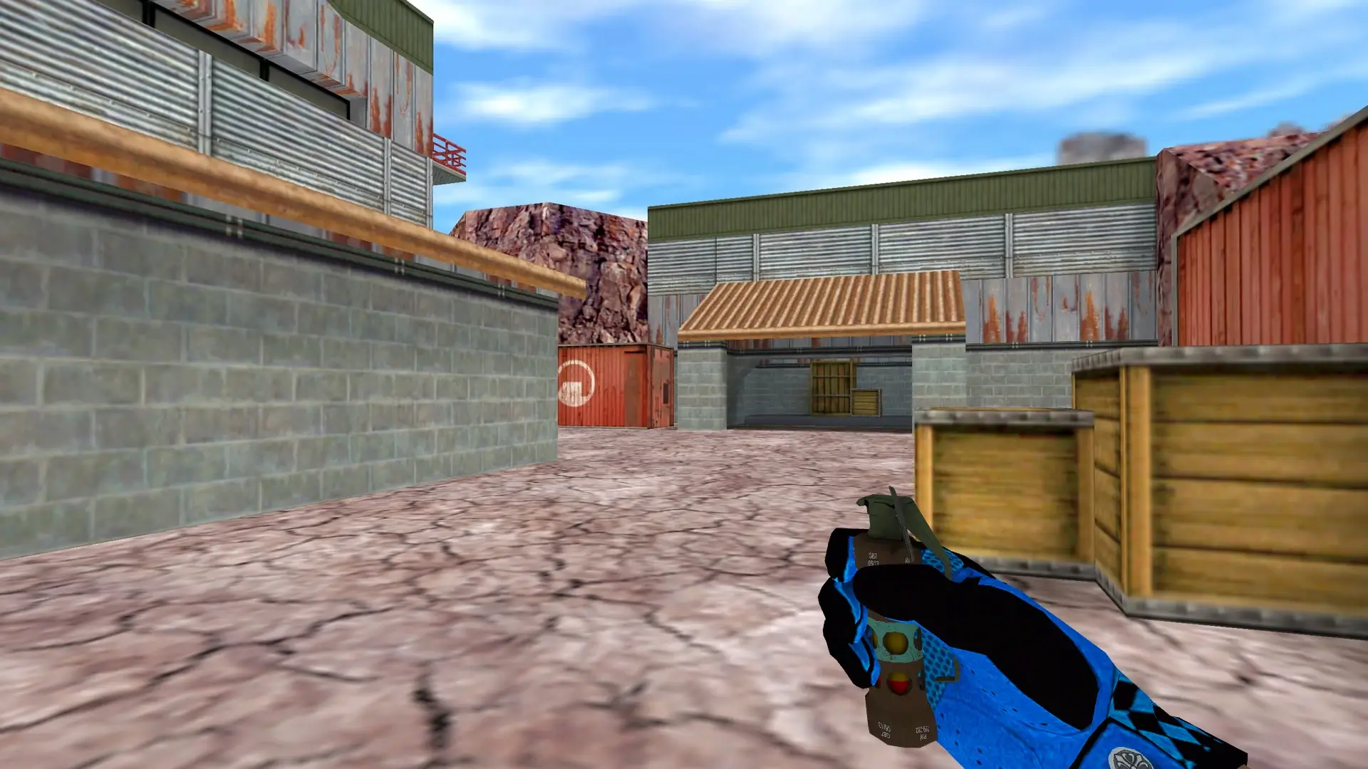 Flashbang — Pandora's Box Gloves Pack — de_nuke (first person)