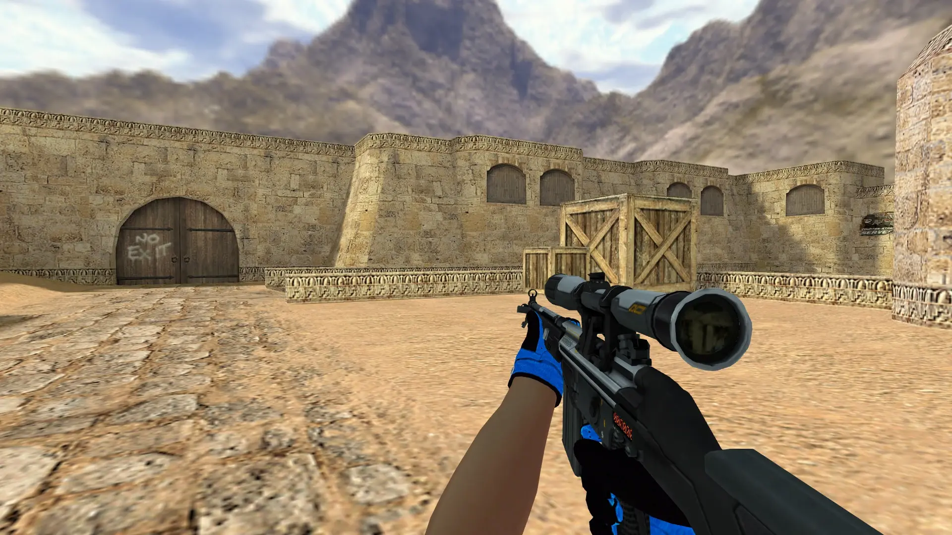 G3SG1 — Pandora's Box Gloves Pack — de_dust2 (first person)