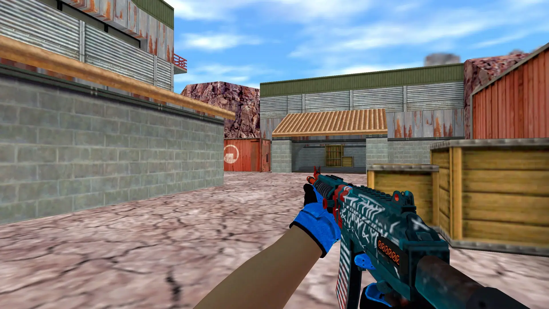 Galil AR — Pandora's Box Gloves Pack — de_nuke (first person)