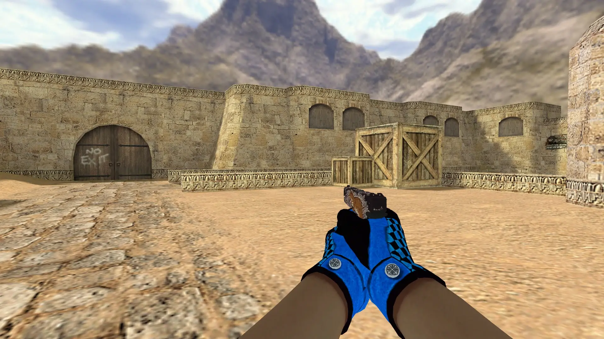 Glock-18 — Pandora's Box Gloves Pack — de_dust2 (first person)