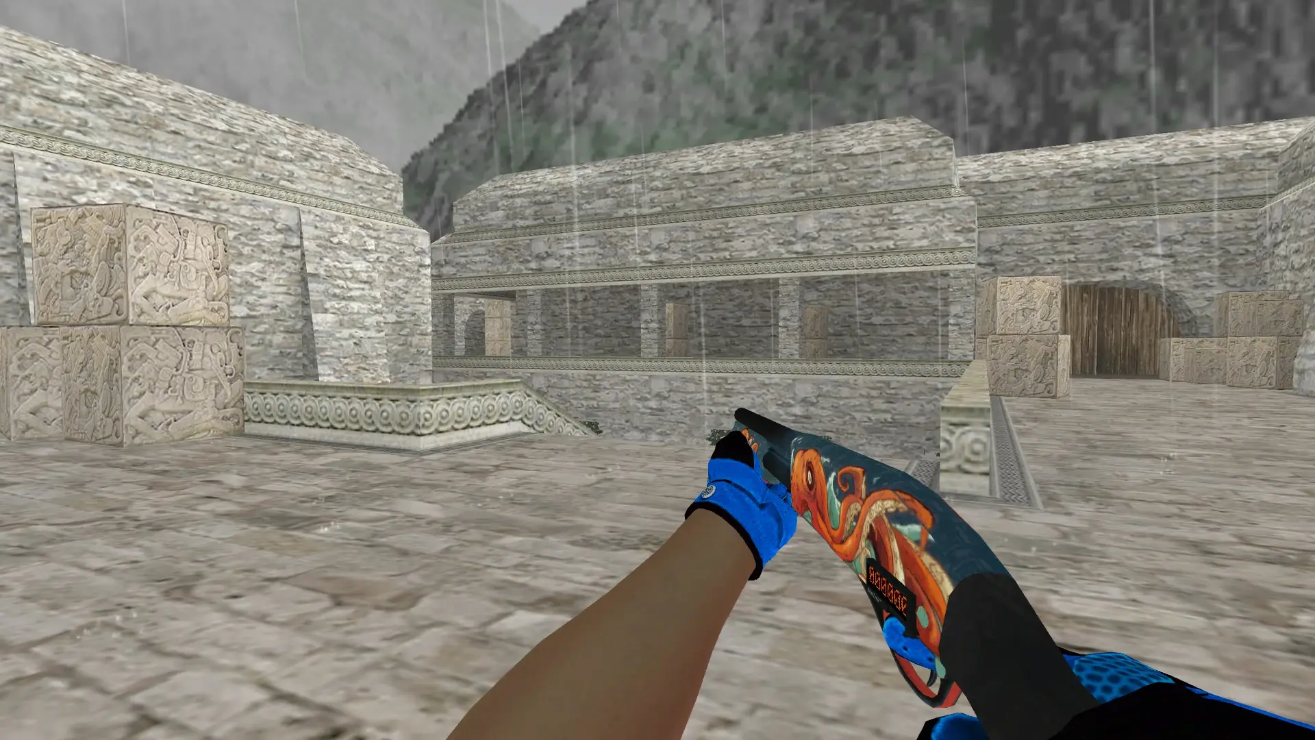 M3 — Pandora's Box Gloves Pack — de_aztec (first person)