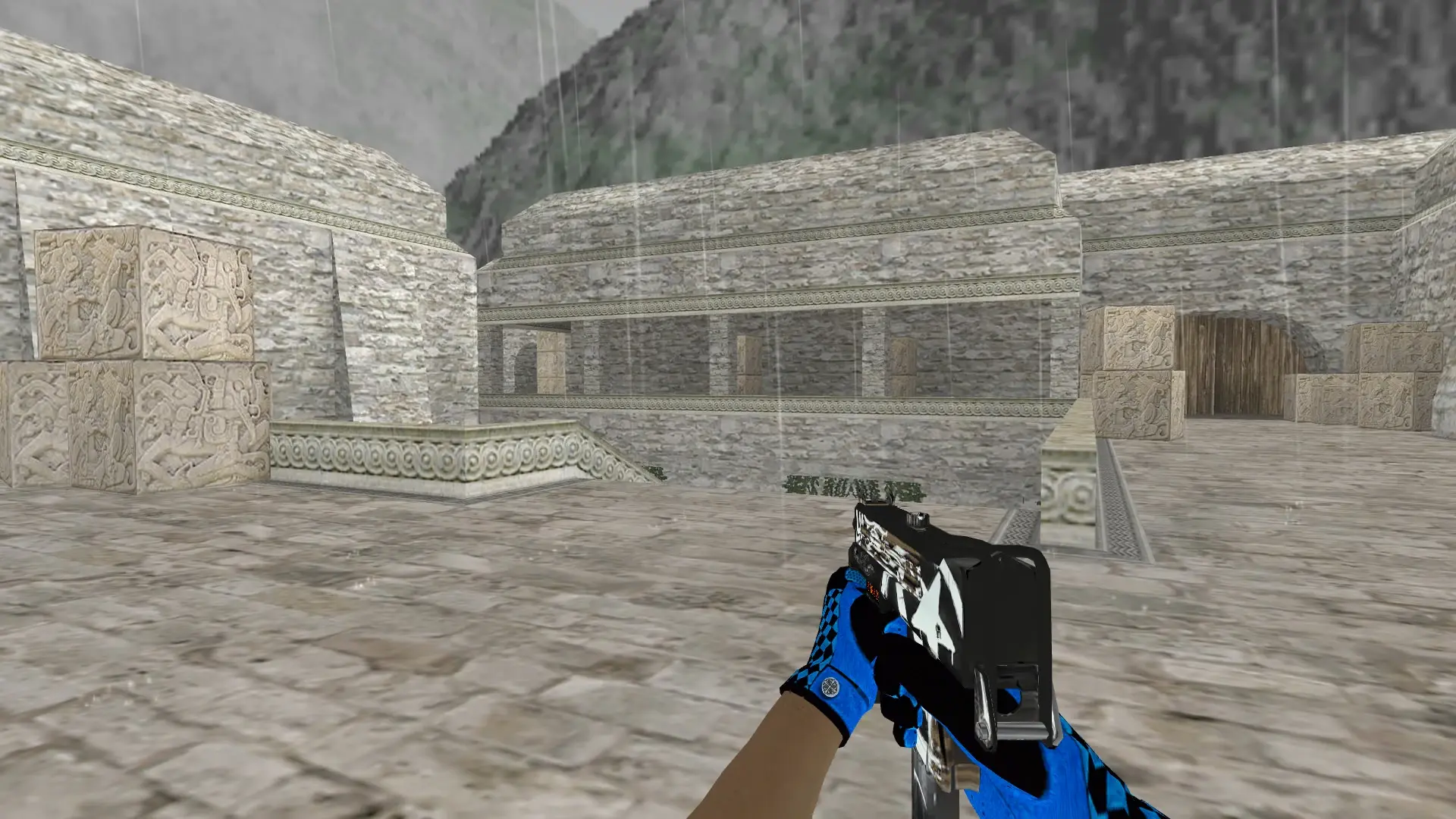 MAC-10 — Pandora's Box Gloves Pack — de_aztec (first person)