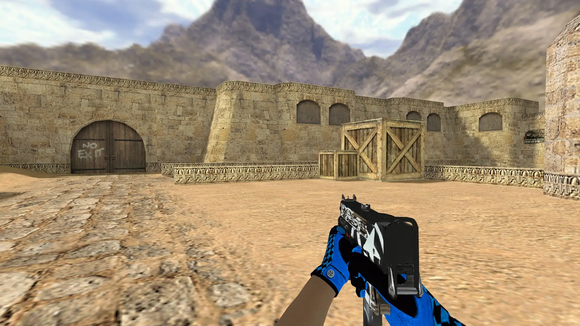 MAC-10 — Pandora's Box Gloves Pack — de_dust2 (first person)
