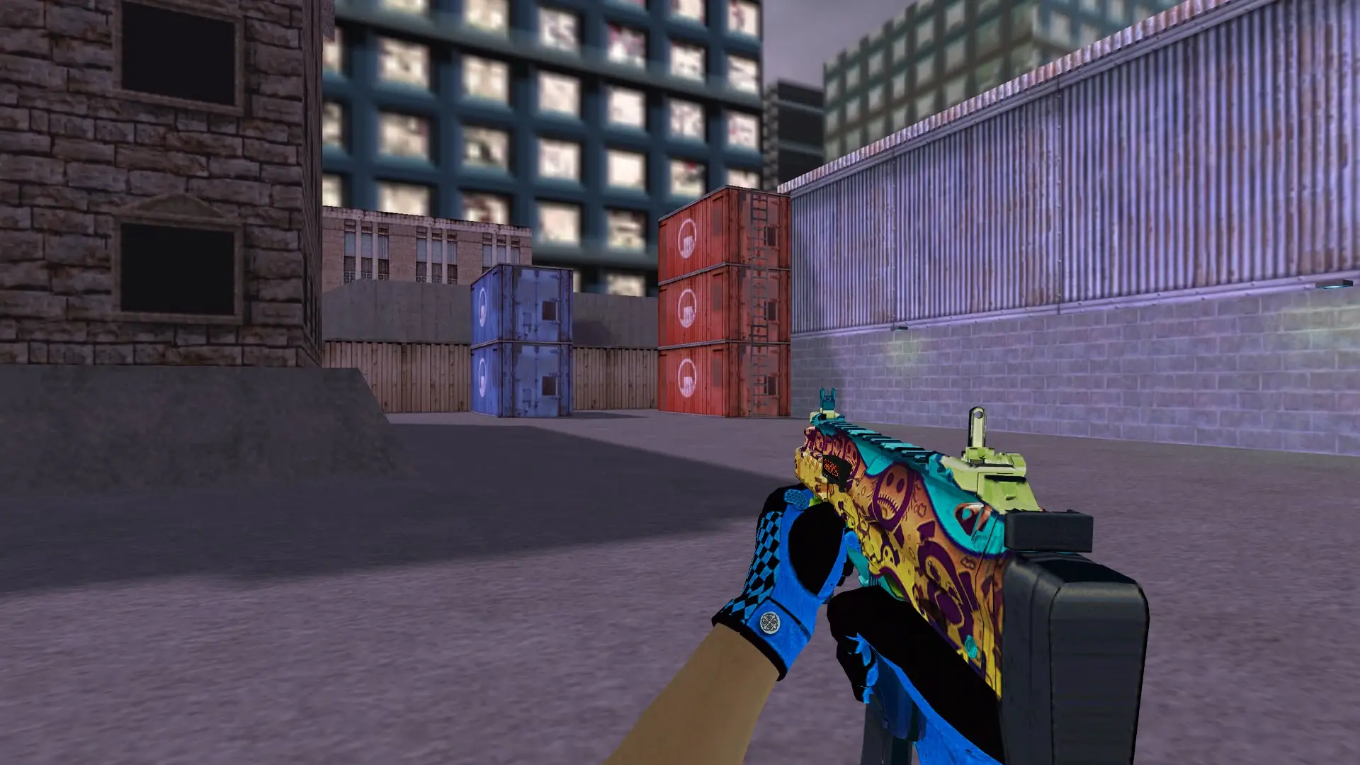 MP5 — Pandora's Box Gloves Pack — cs_assault (first person)