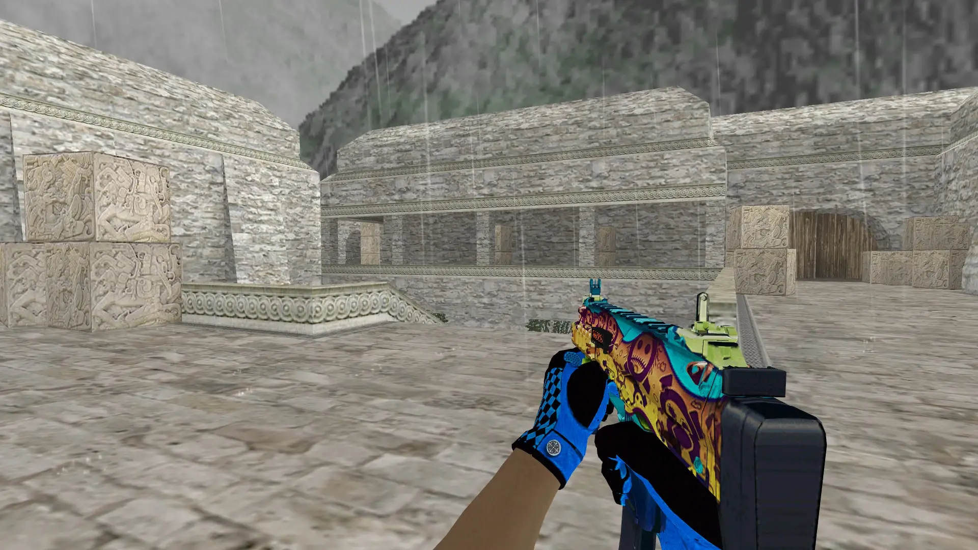 MP5 — Pandora's Box Gloves Pack — de_aztec (first person)