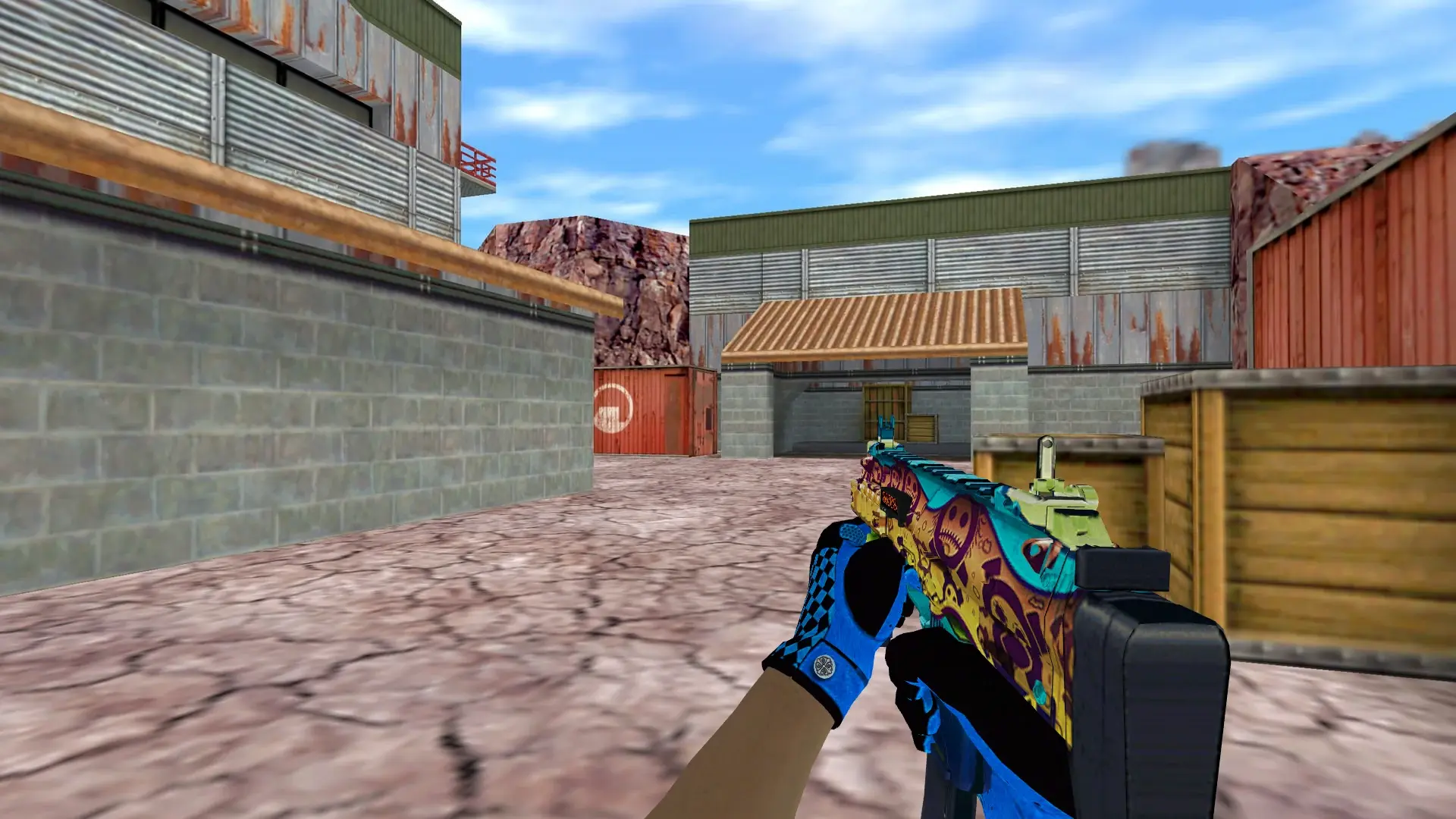 MP5 — Pandora's Box Gloves Pack — de_nuke (first person)