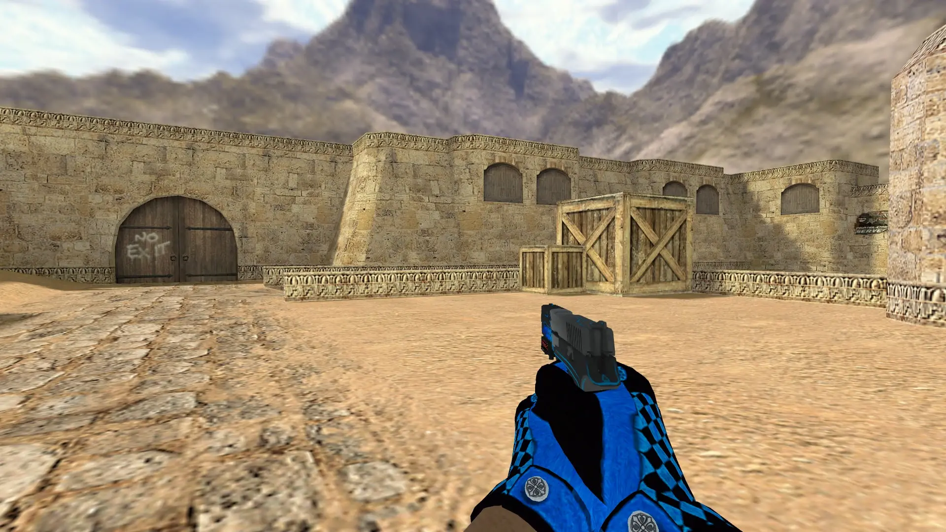 P228 — Pandora's Box Gloves Pack — de_dust2 (first person)