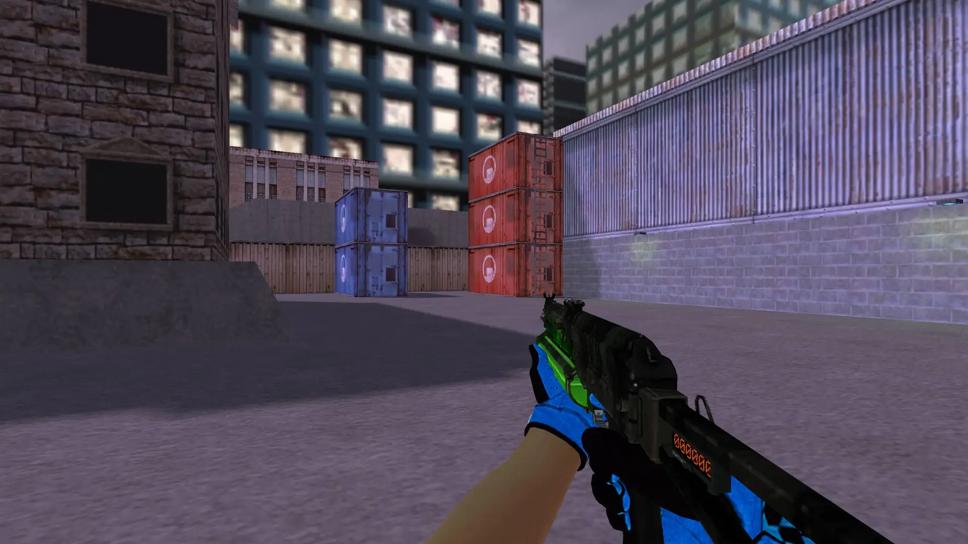 P90 — Pandora's Box Gloves Pack — cs_assault (first person)