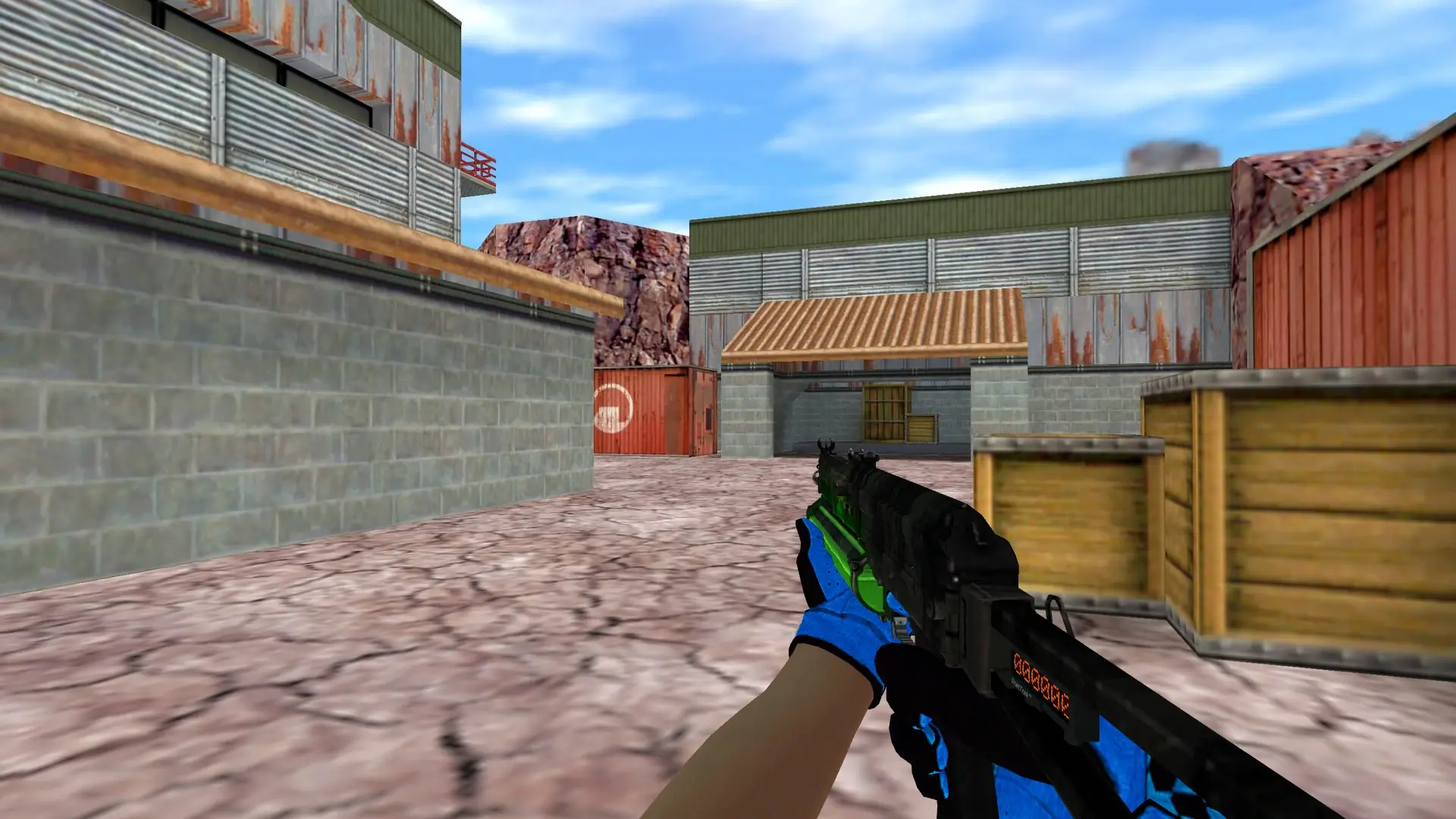 P90 — Pandora's Box Gloves Pack — de_nuke (first person)
