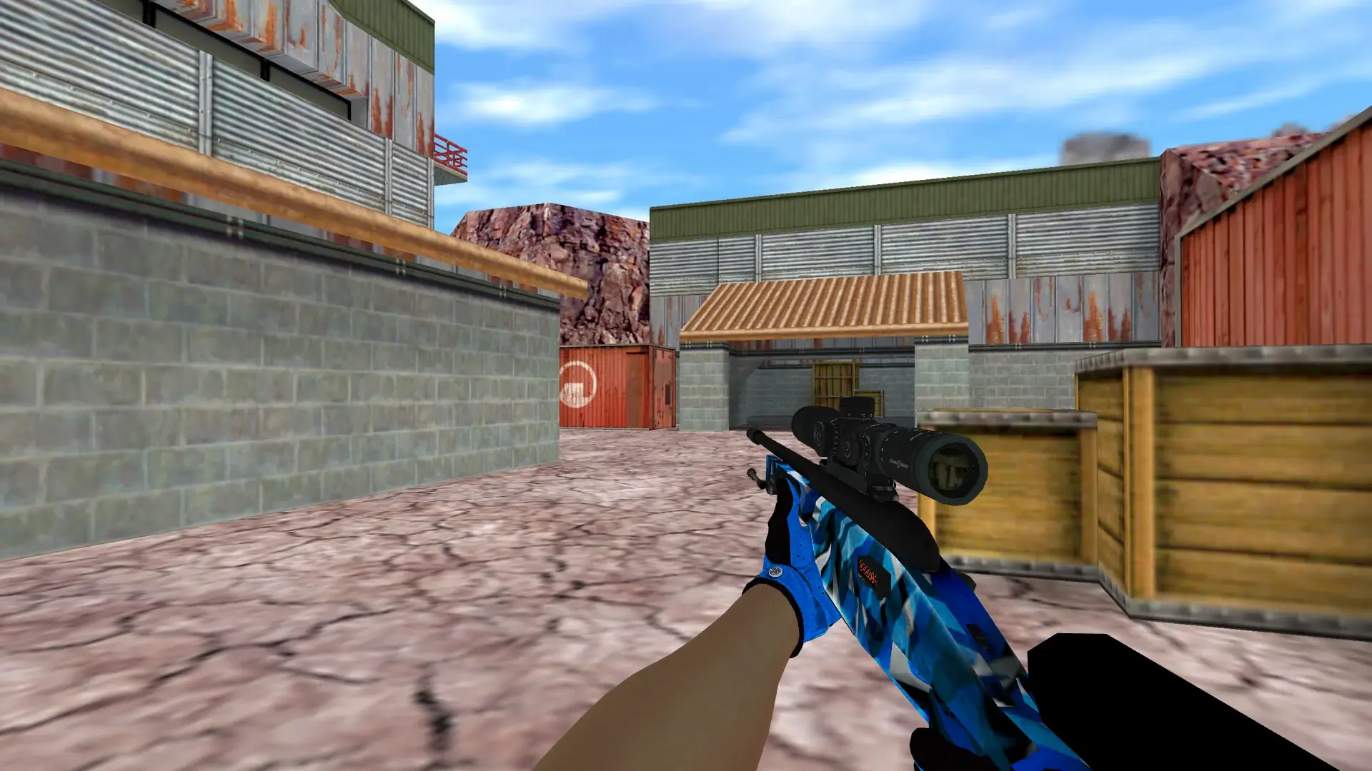 Scout — Pandora's Box Gloves Pack — de_nuke (first person)