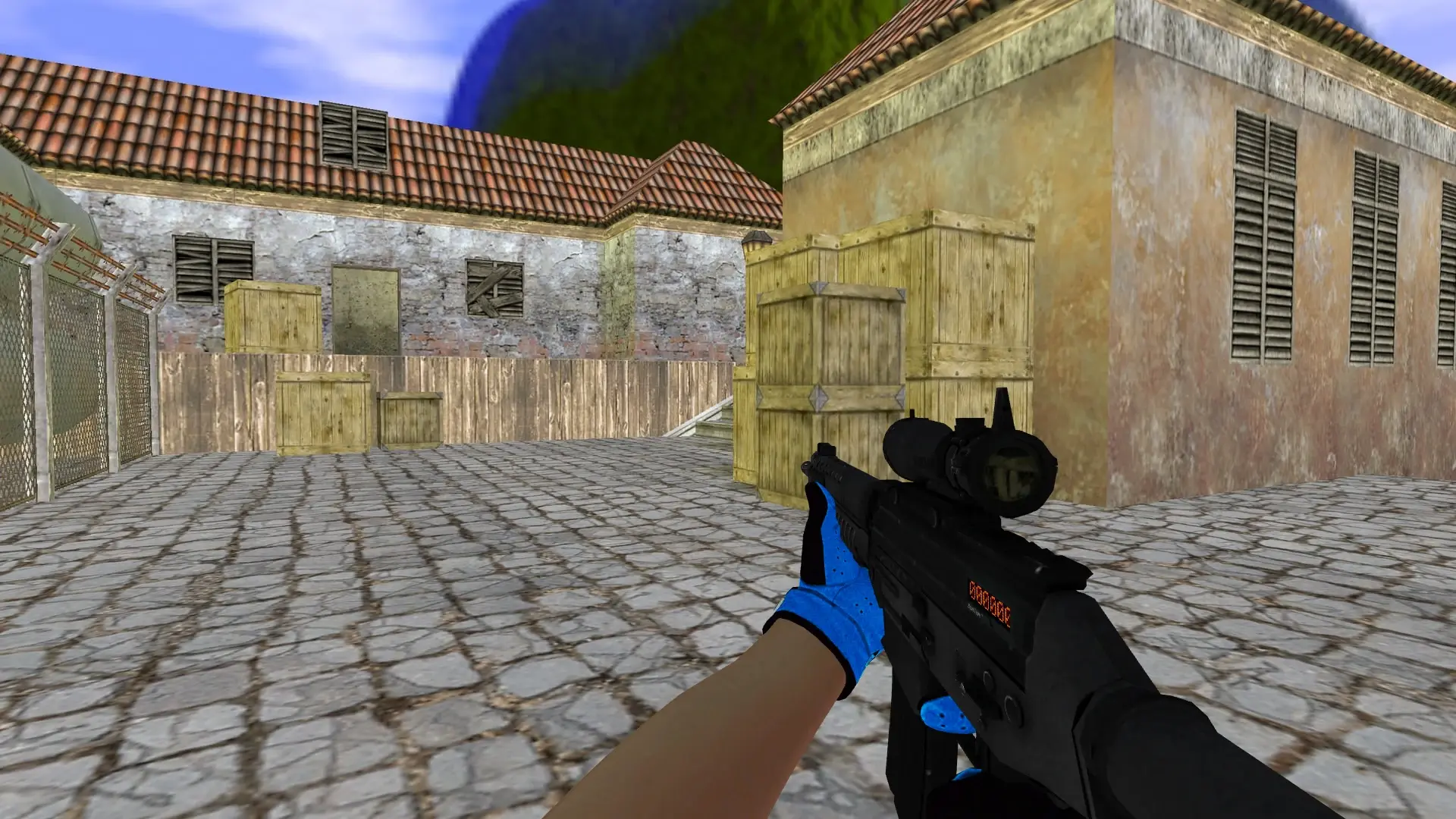 SG552 — Pandora's Box Gloves Pack — de_inferno (first person)