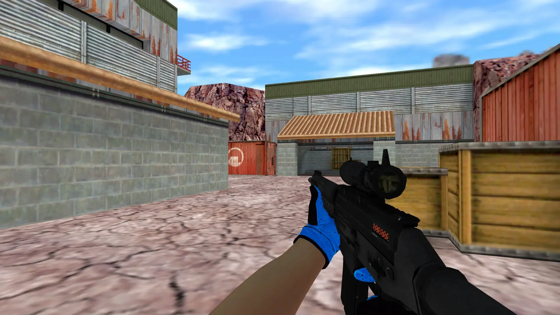SG552 — Pandora's Box Gloves Pack — de_nuke (first person)