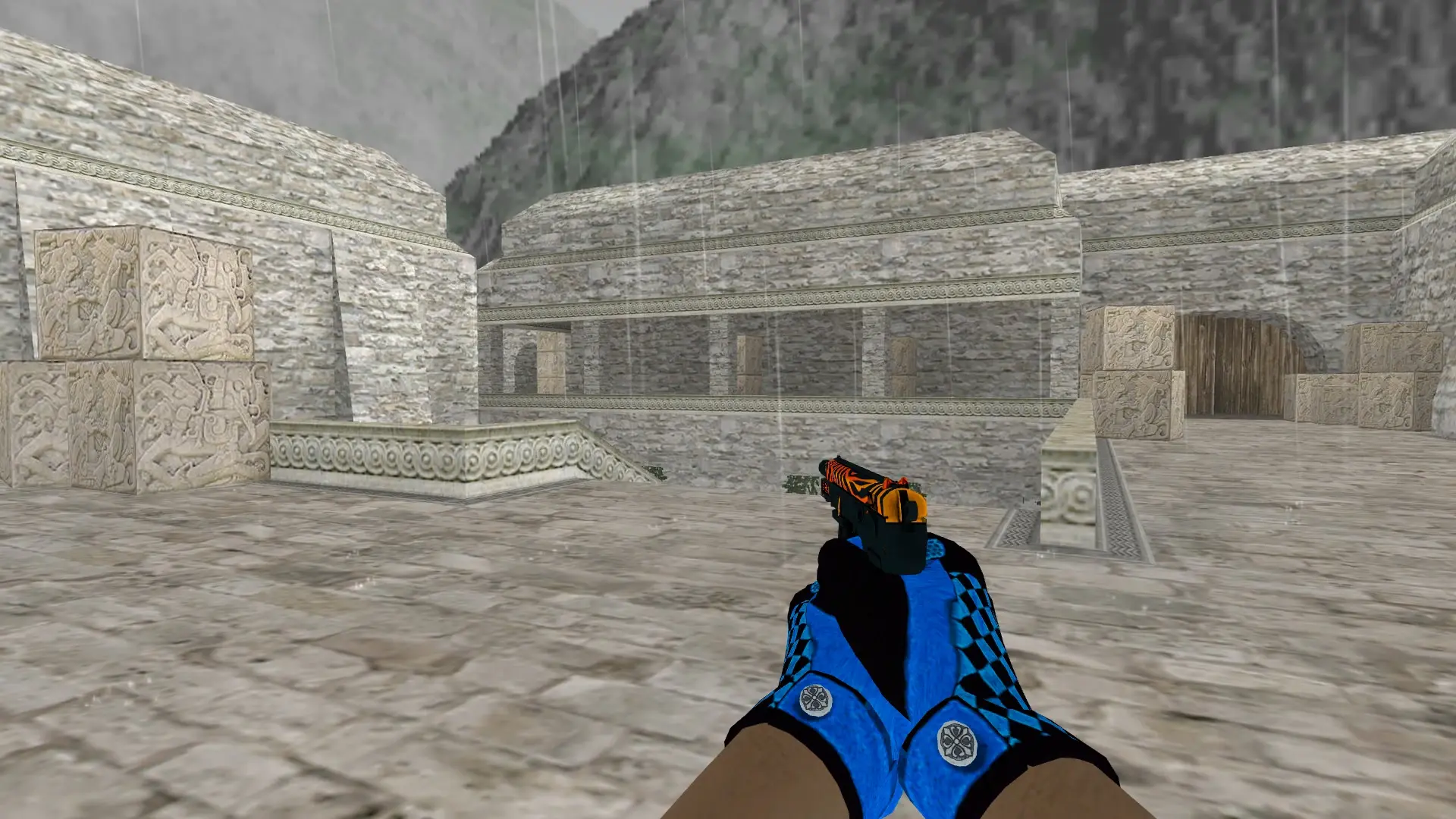 TMP — Pandora's Box Gloves Pack — de_aztec (first person)