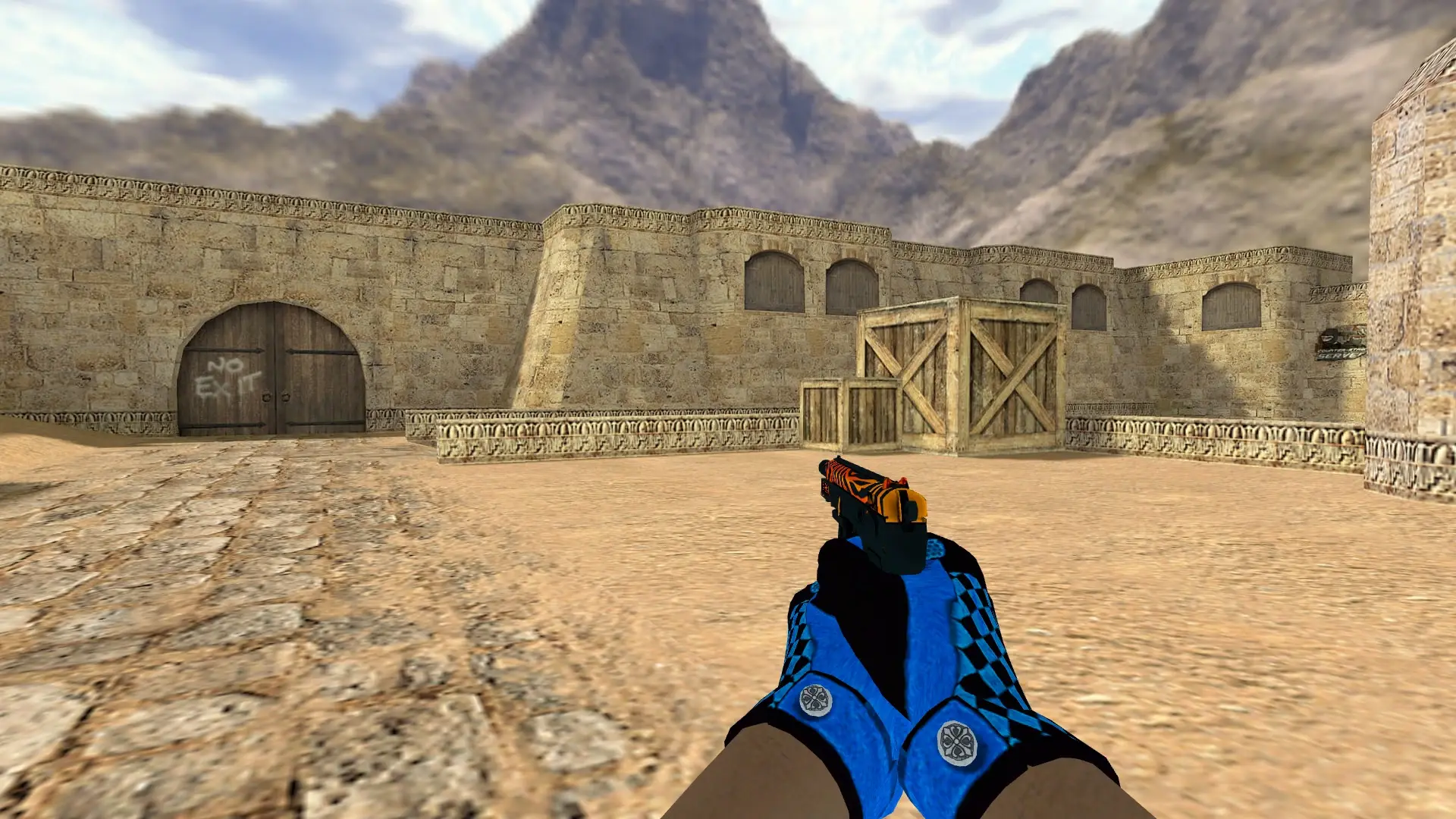 TMP — Pandora's Box Gloves Pack — de_dust2 (first person)