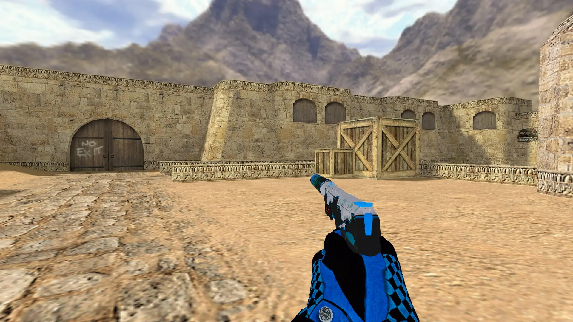 USP — Pandora's Box Gloves Pack — de_dust2 (first person)