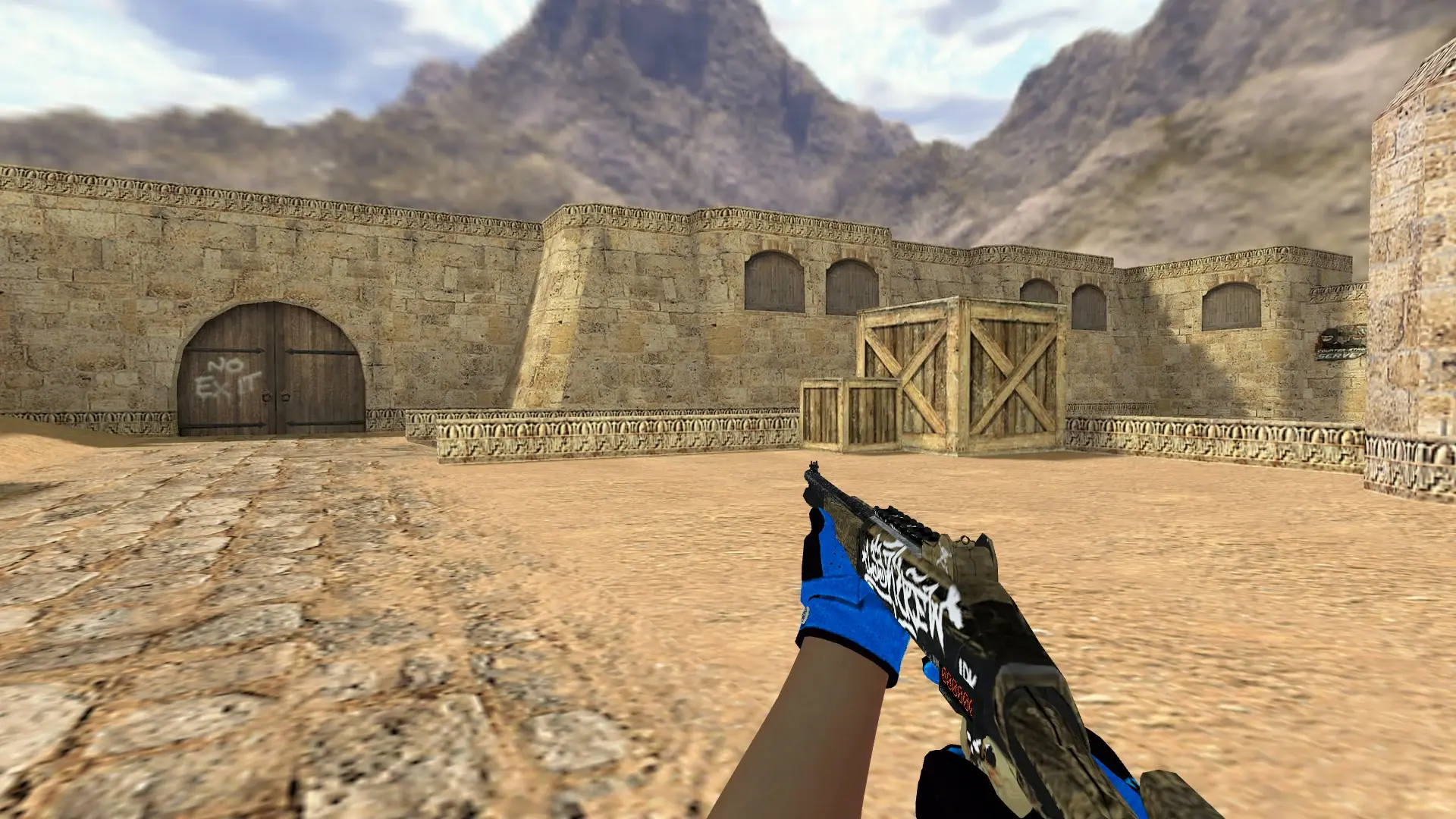 XM1014 — Pandora's Box Gloves Pack — de_dust2 (first person)