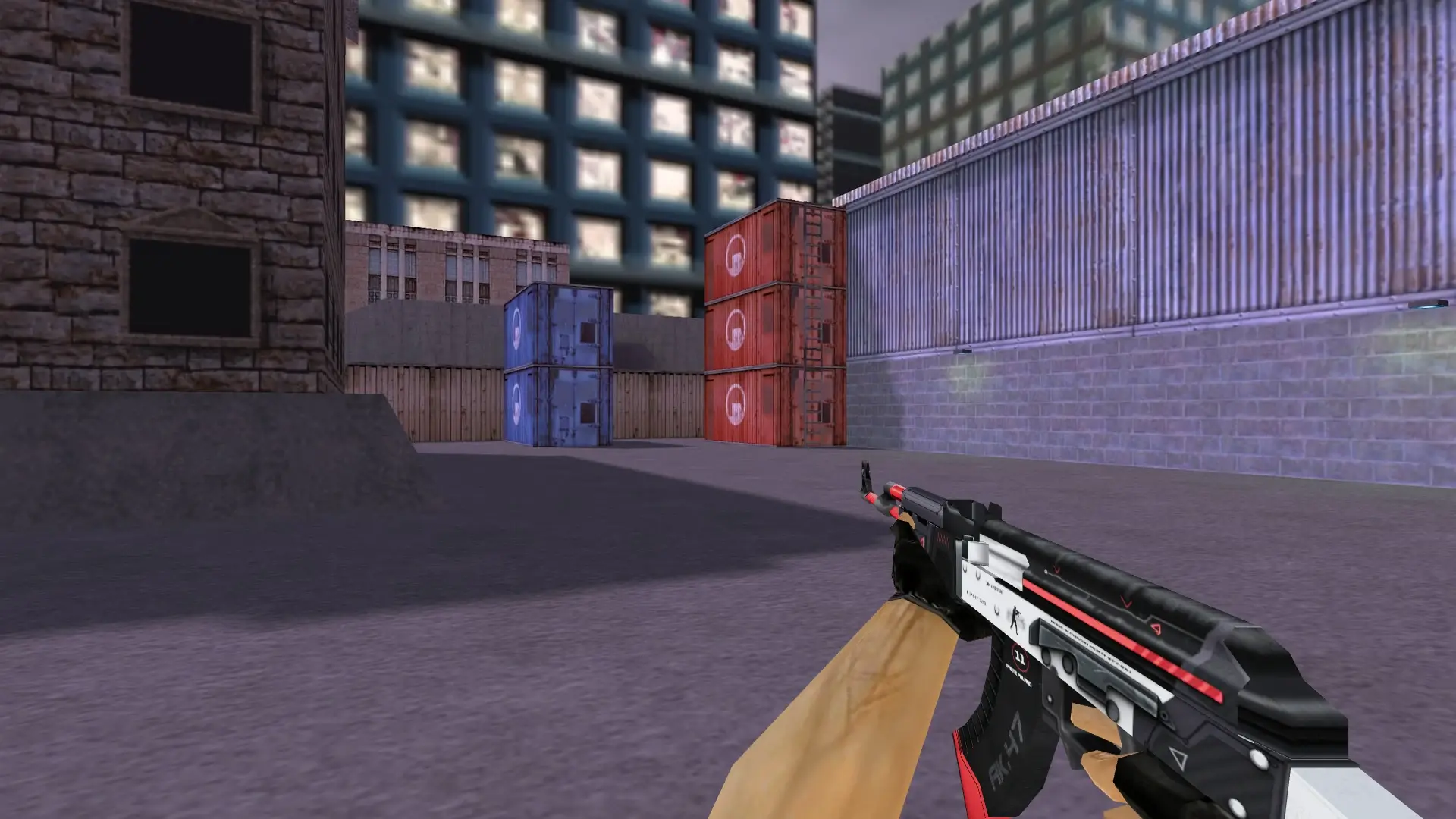 AK-47: Cyrex Weapon Pack — cs_assault (first person)