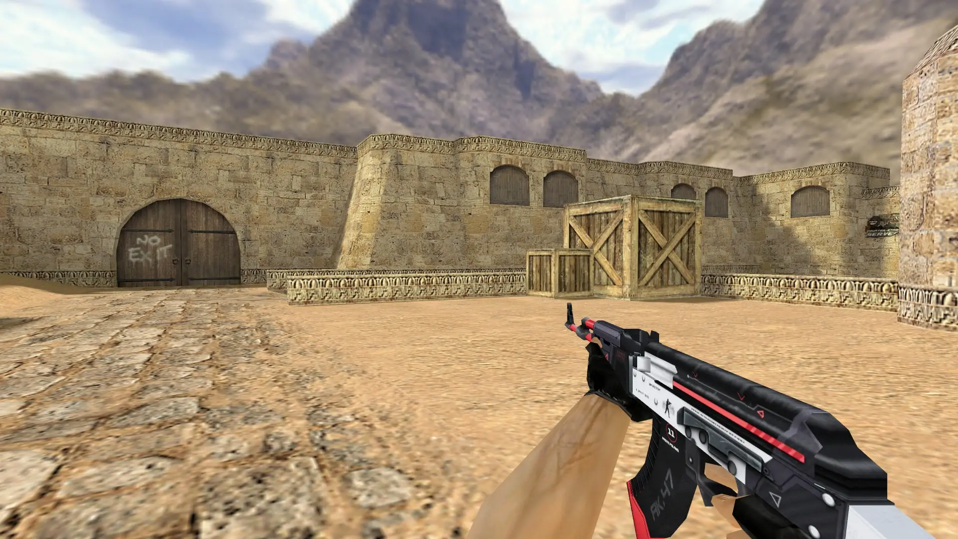 AK-47: Cyrex Weapon Pack — de_dust2 (first person)
