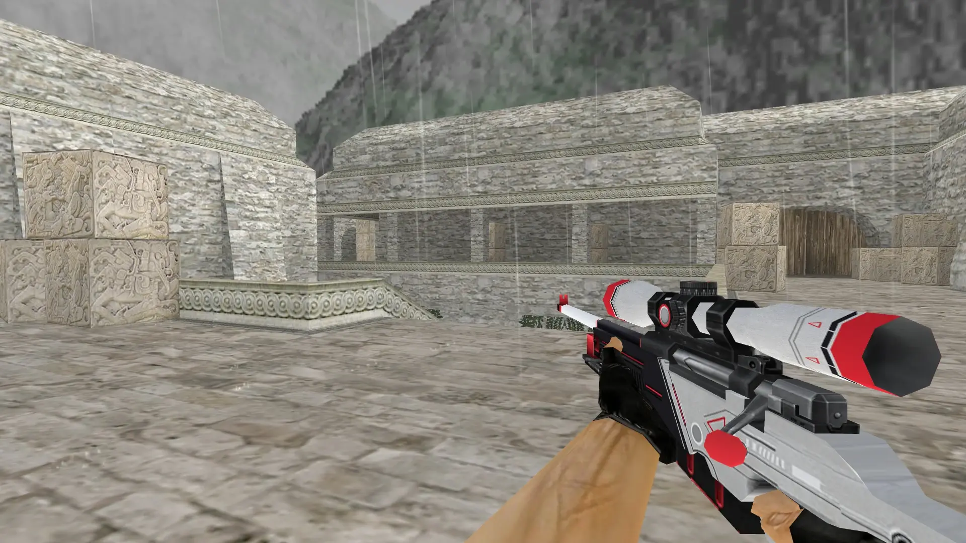 AWP: Cyrex Weapon Pack — de_aztec (first person)