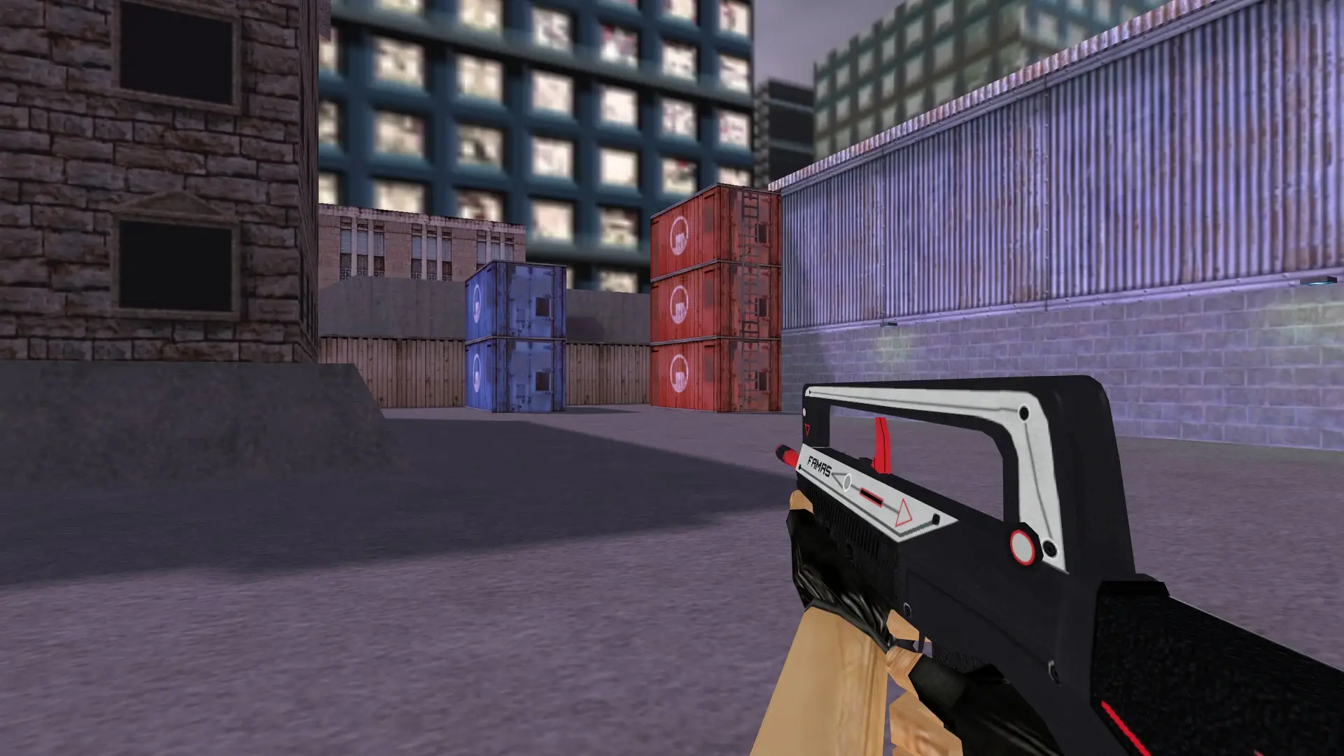 FAMAS: Cyrex Weapon Pack — cs_assault (first person)