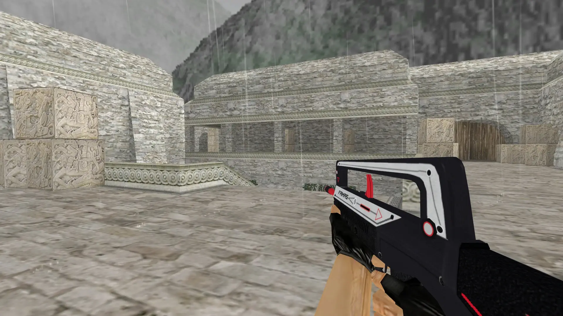FAMAS: Cyrex Weapon Pack — de_aztec (first person)