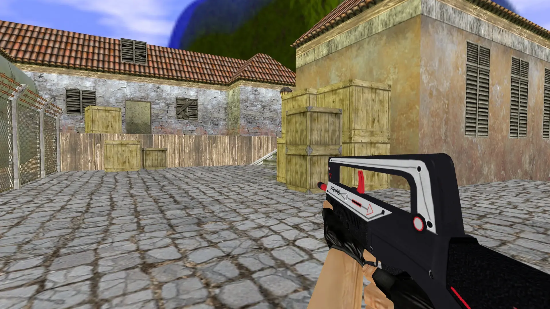 FAMAS: Cyrex Weapon Pack — de_inferno (first person)