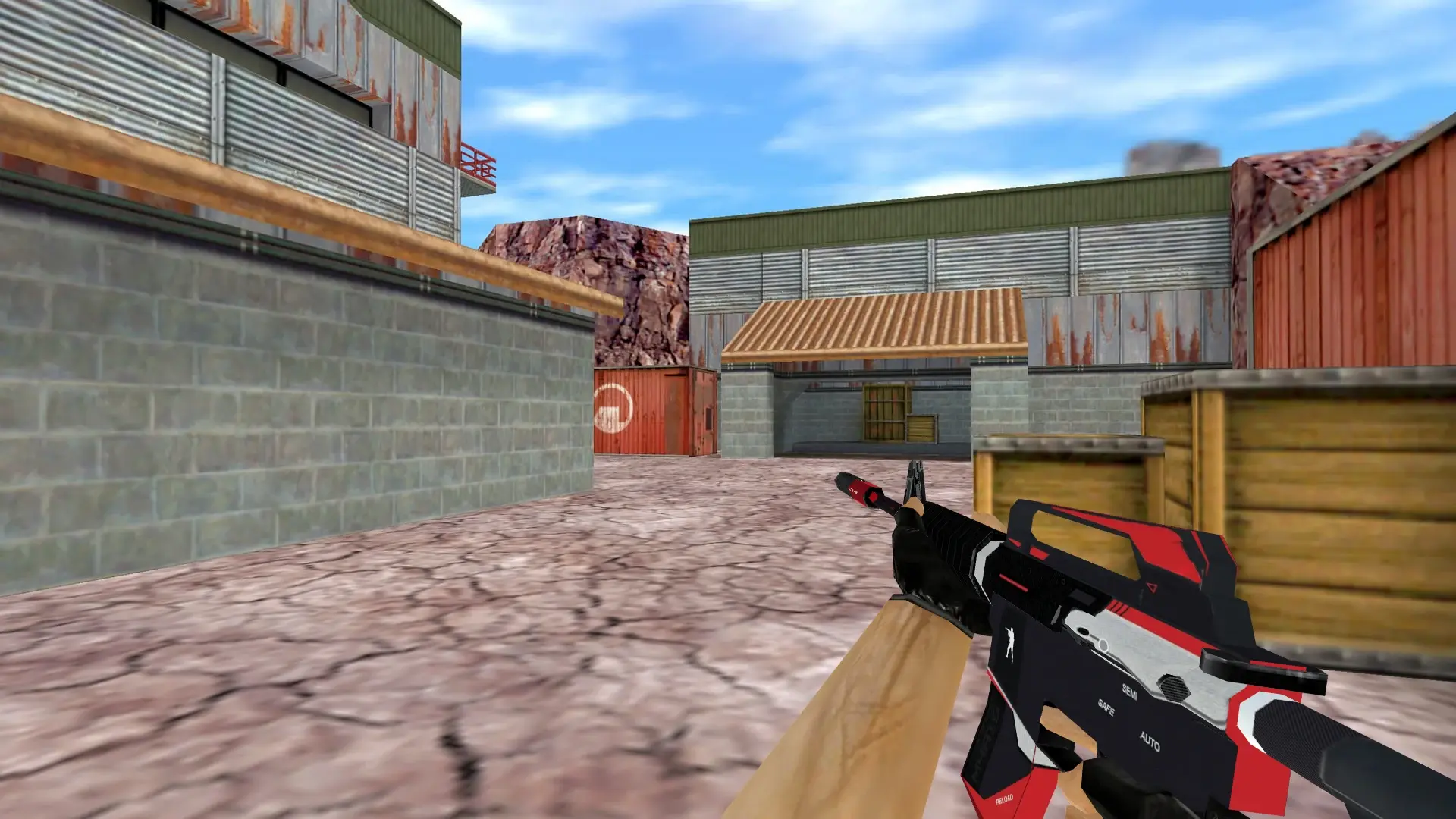 M4A1: Cyrex Weapon Pack — de_nuke (first person)