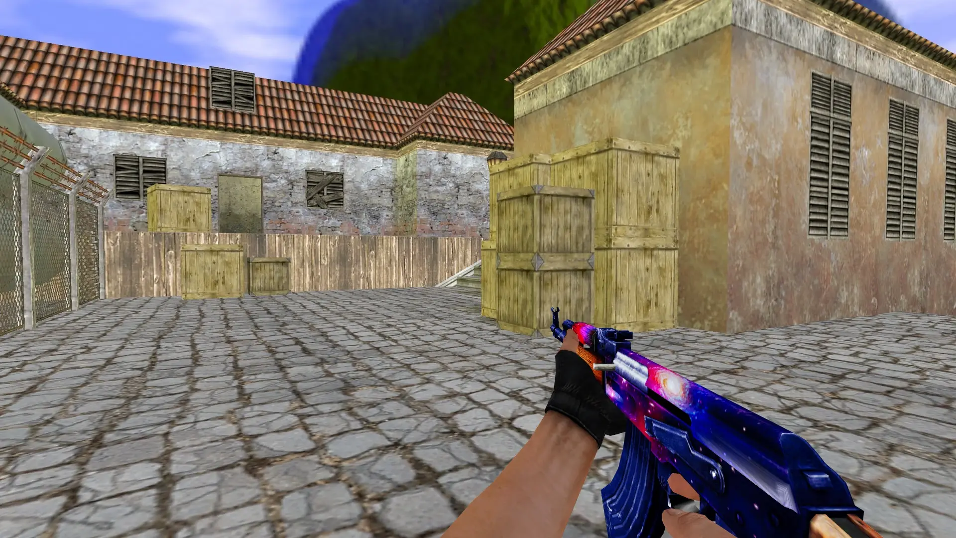 AK-47: Deep Space Set — de_inferno (first person)