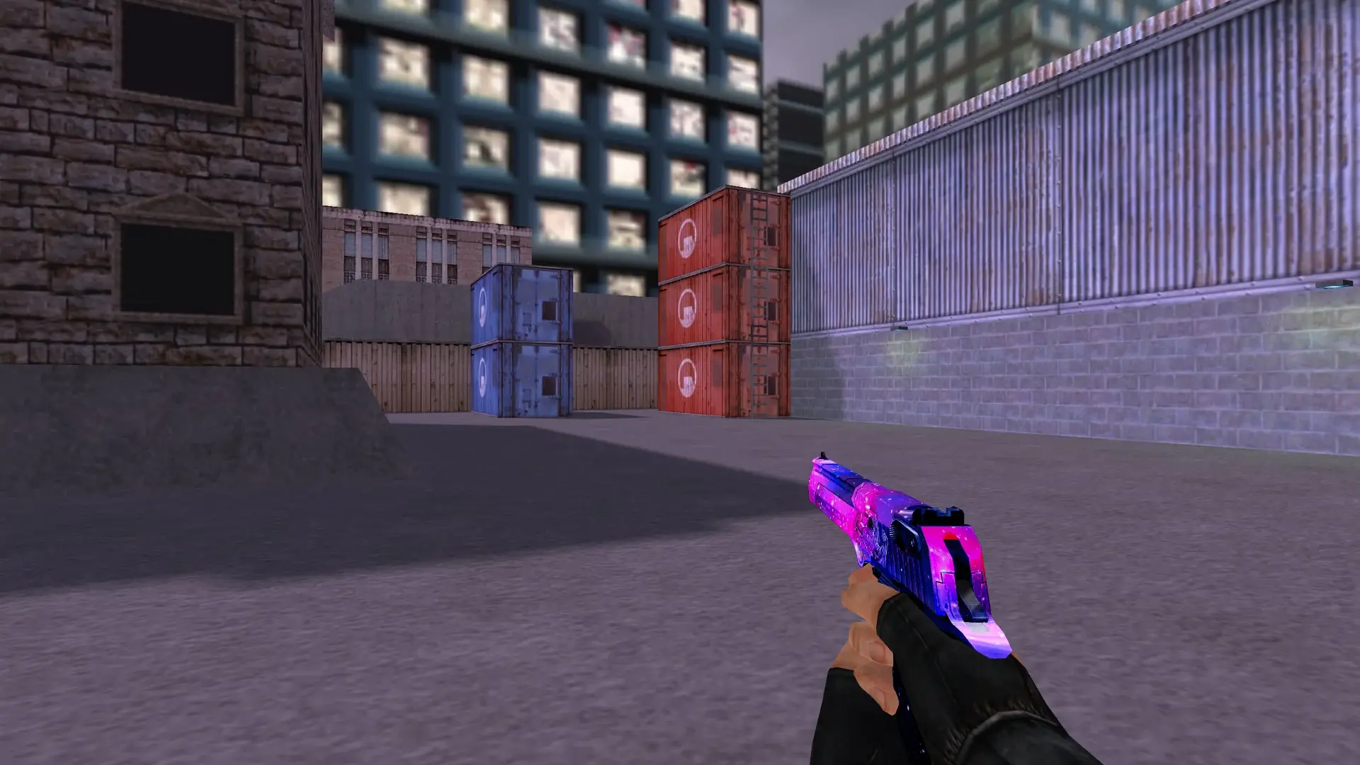 Desert Eagle: Deep Space Set — cs_assault (first person)