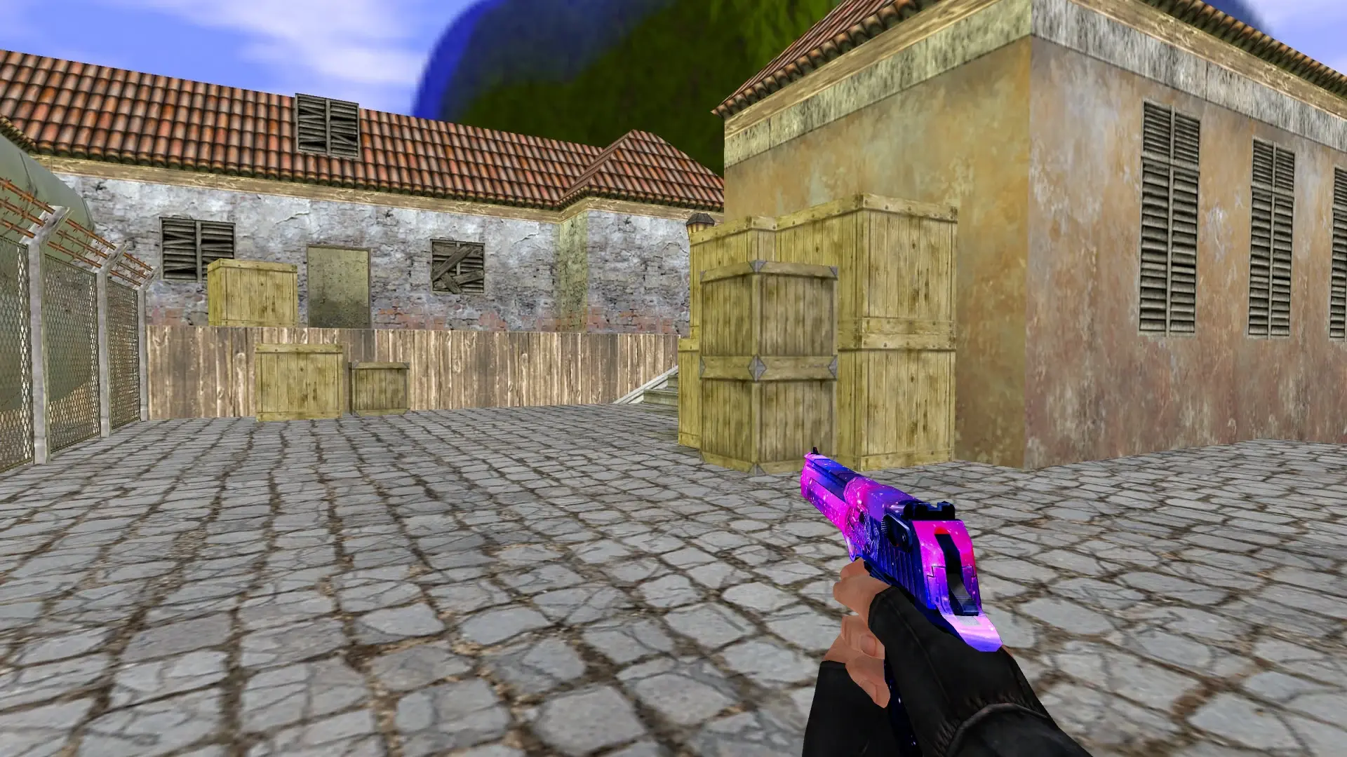 Desert Eagle: Deep Space Set — de_inferno (first person)