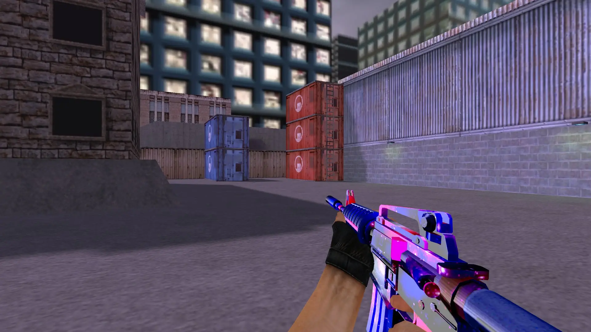 M4A1: Deep Space Set — cs_assault (first person)