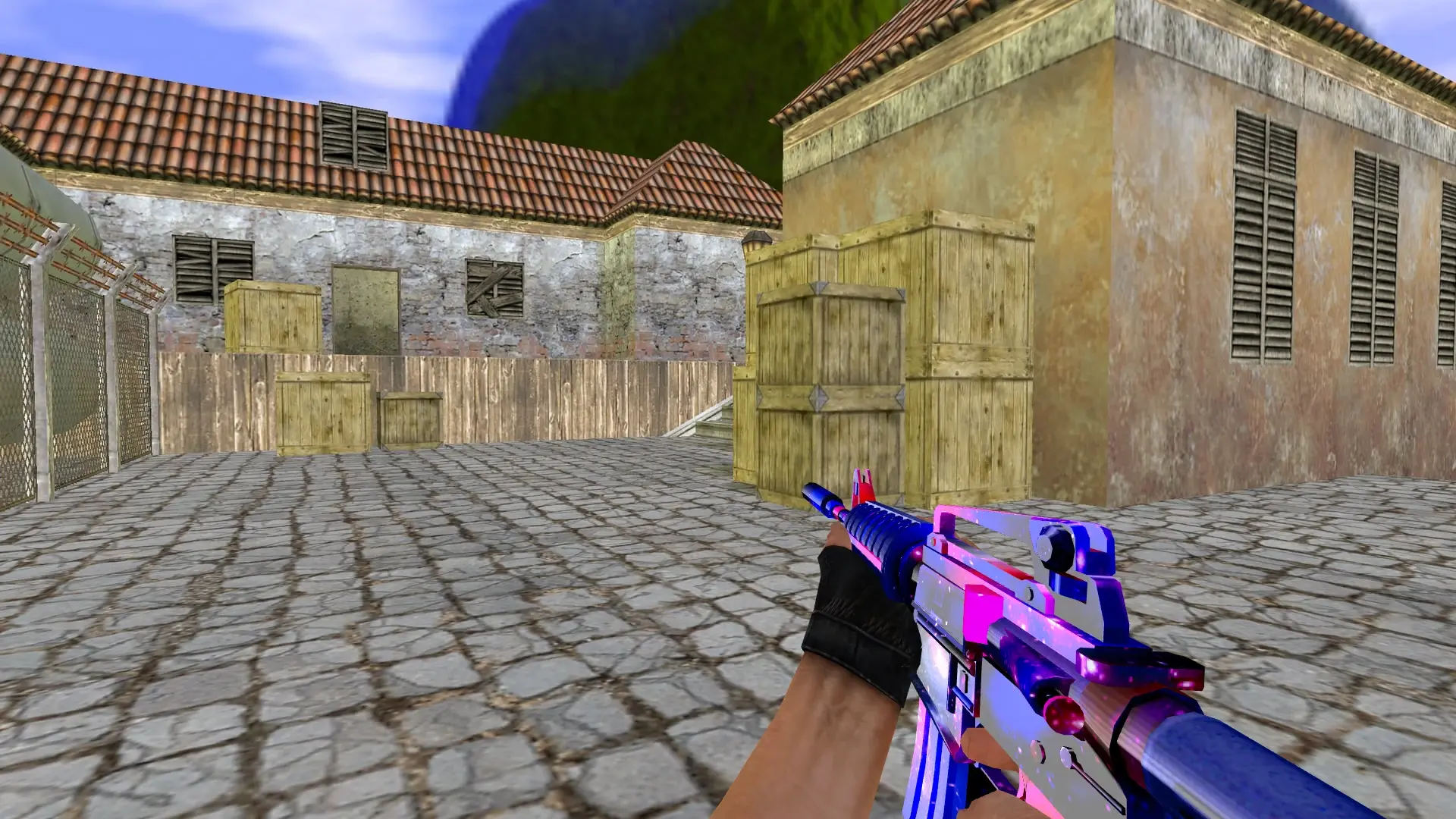M4A1: Deep Space Set — de_inferno (first person)