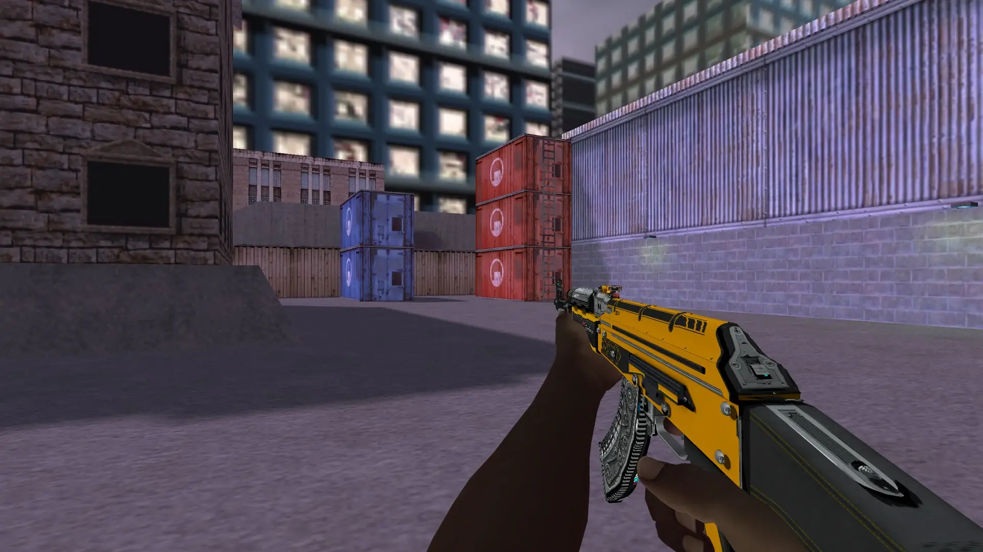 AK-47 — Pirate Hands Weapon Pack — cs_assault (first person)