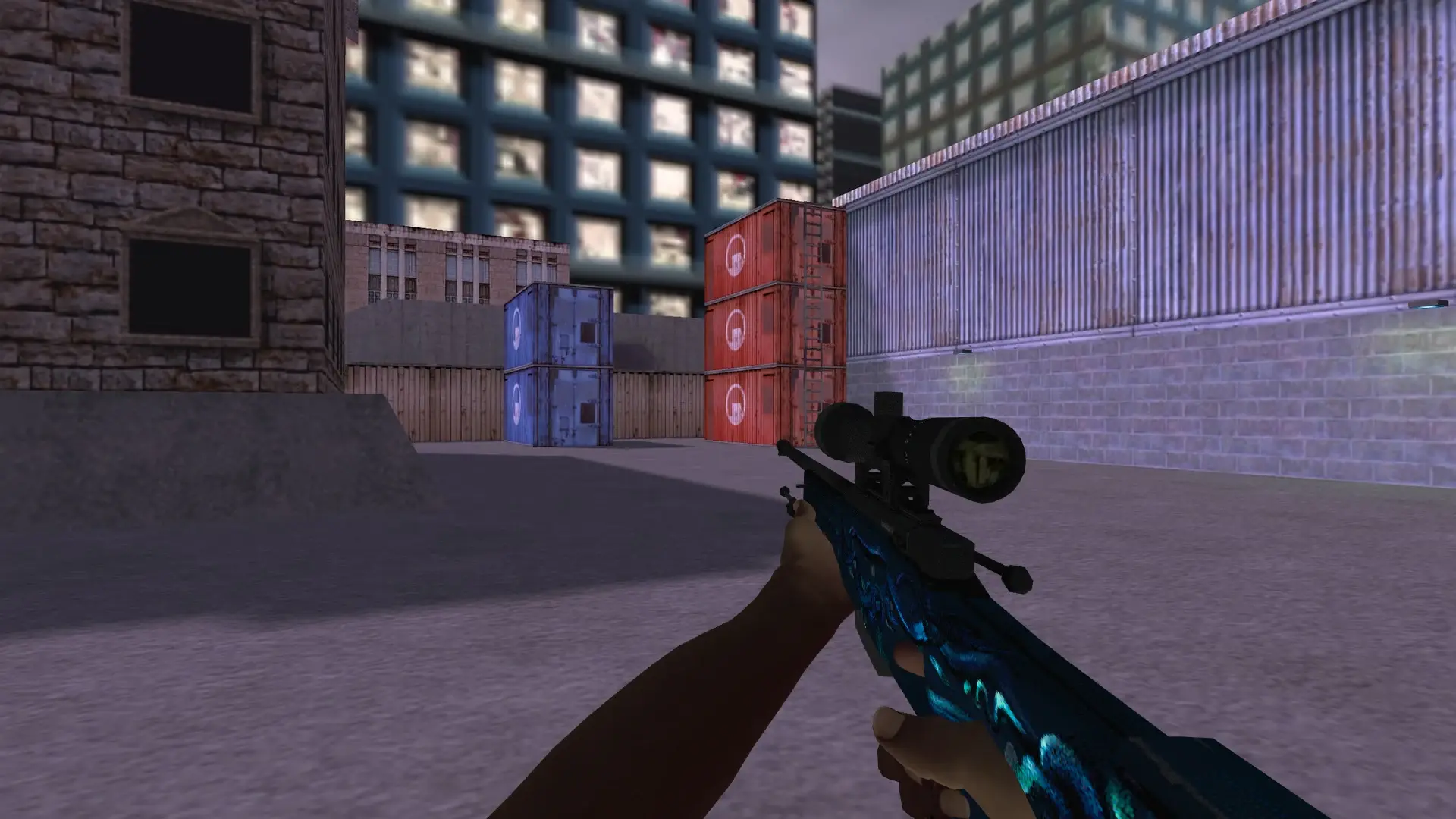 AWP — Pirate Hands Weapon Pack — cs_assault (first person)