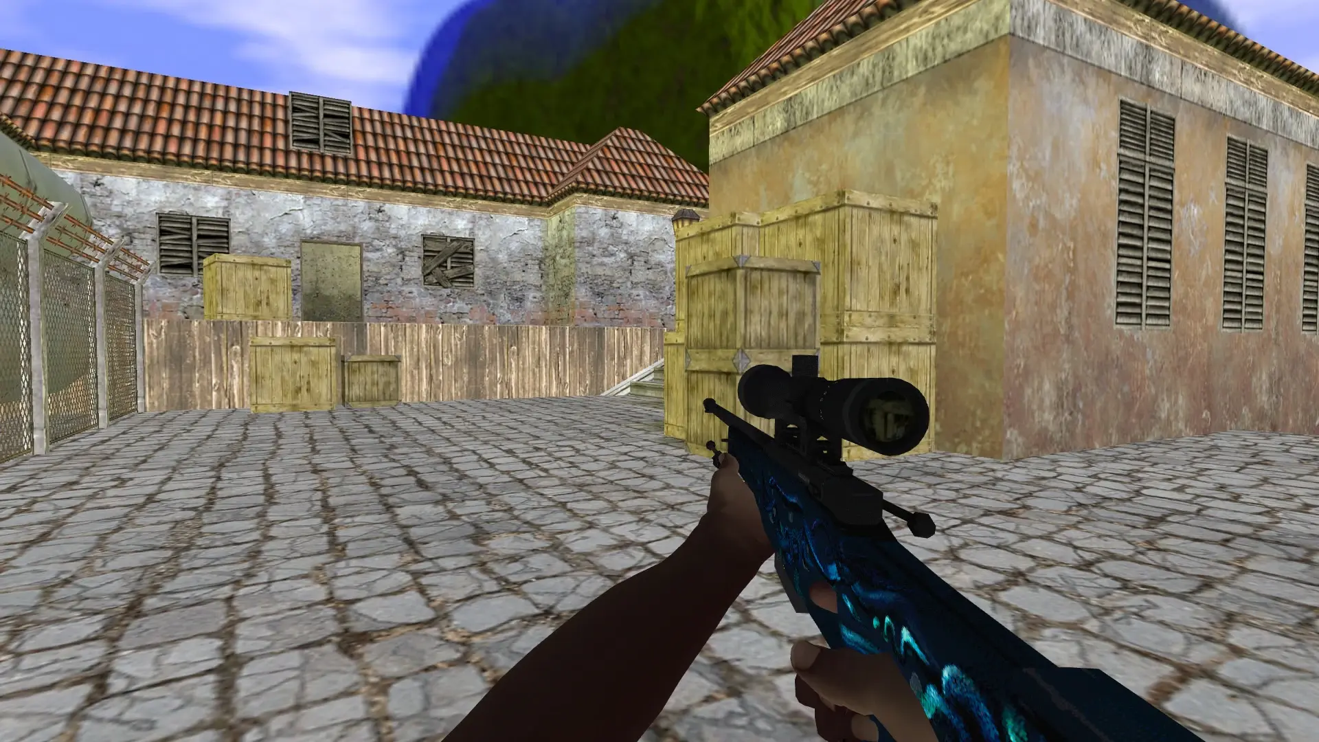 AWP — Pirate Hands Weapon Pack — de_inferno (first person)