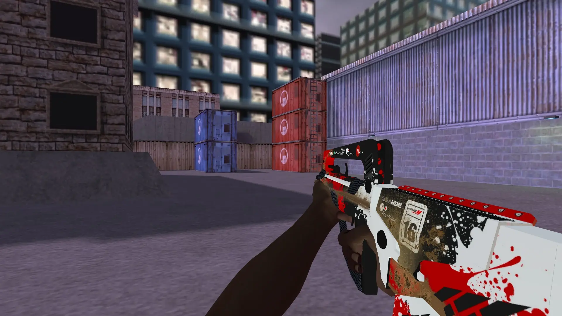 FAMAS — Pirate Hands Weapon Pack — cs_assault (first person)
