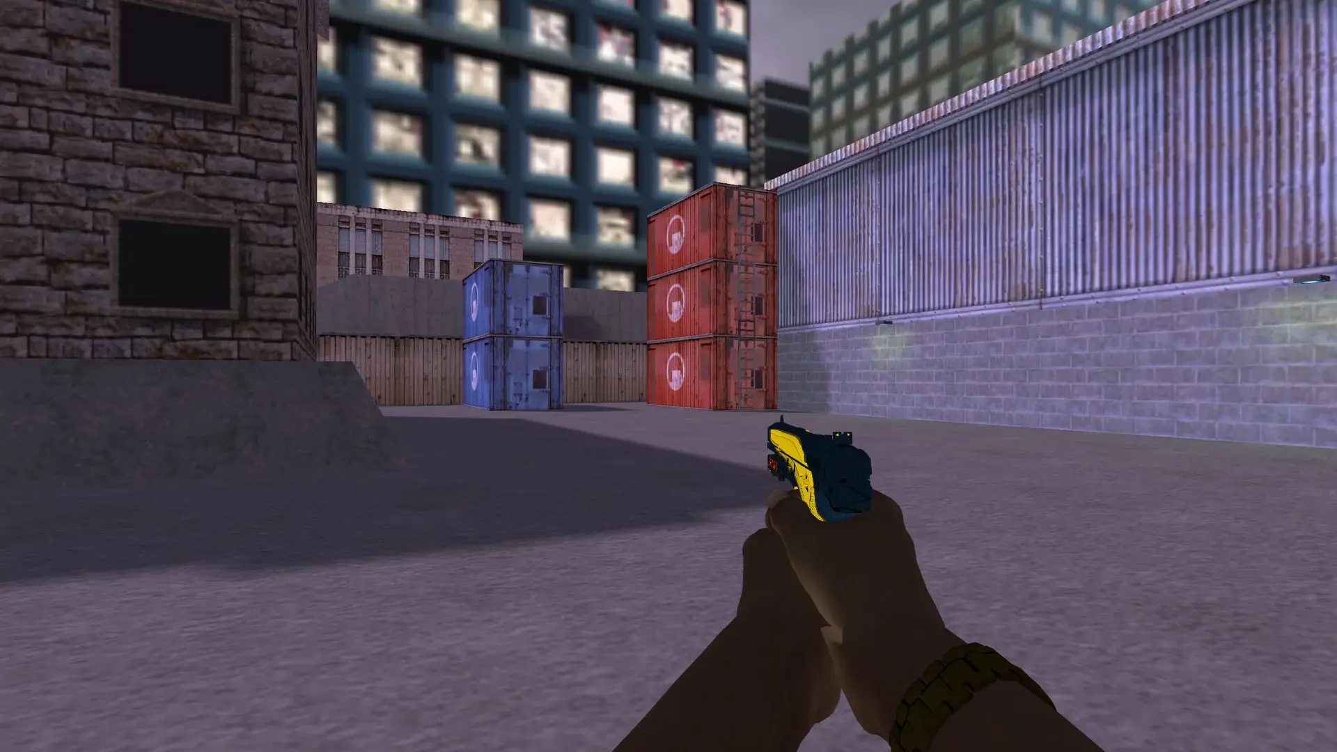 Five-SeveN — Pirate Hands Weapon Pack — cs_assault (first person)