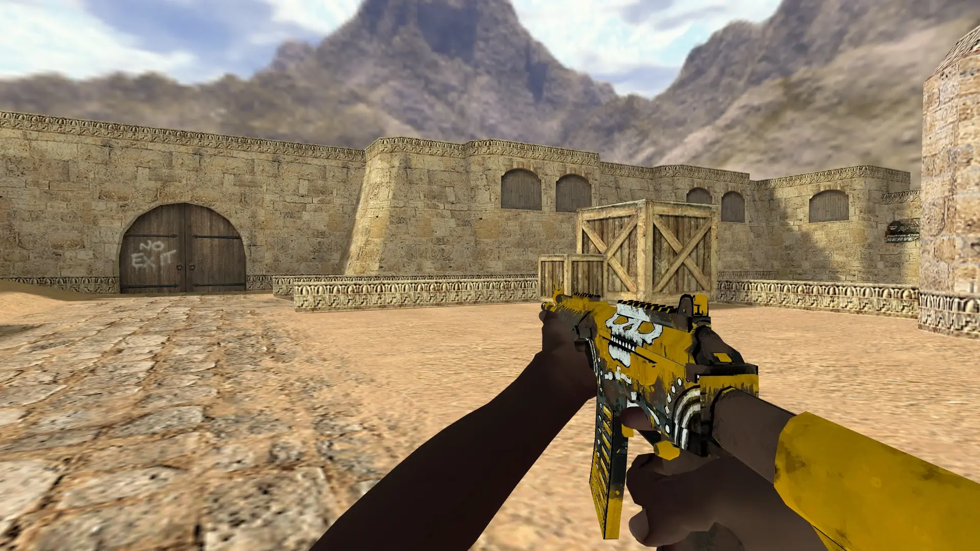 Galil AR — Pirate Hands Weapon Pack — de_dust2 (first person)