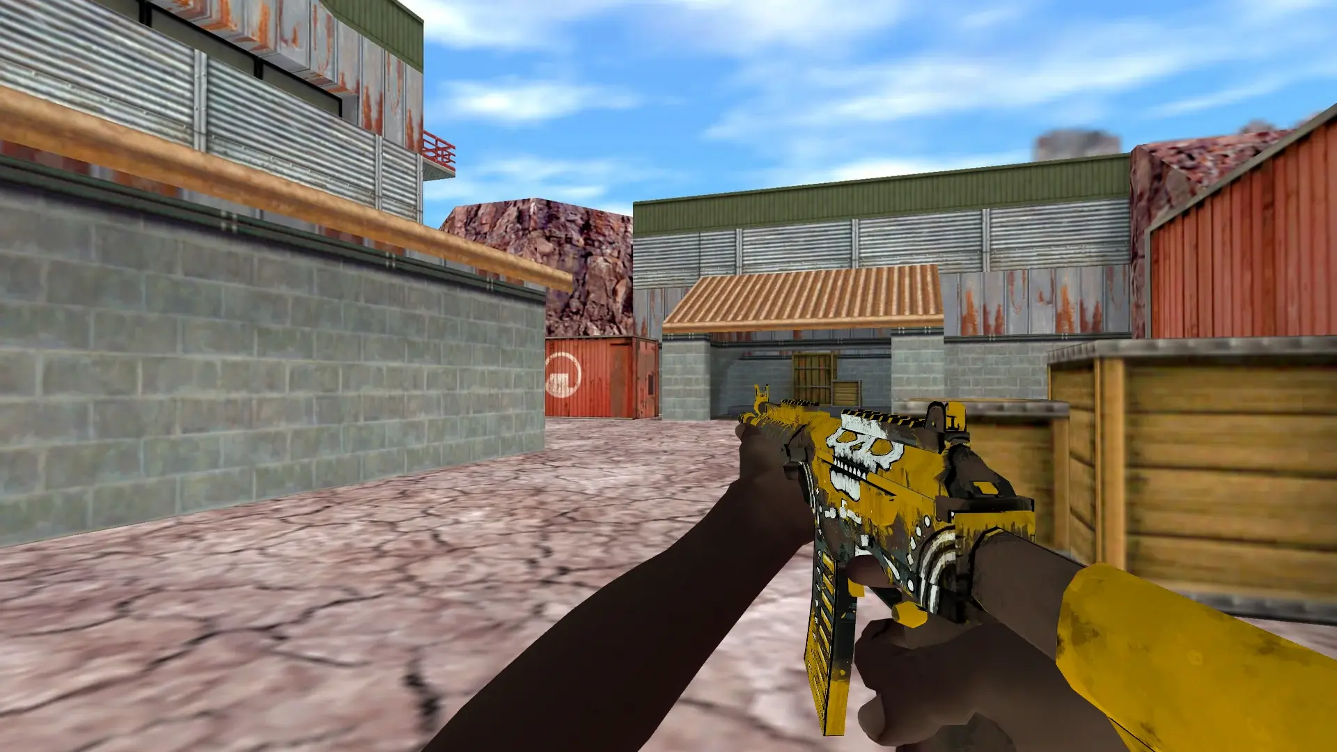 Galil AR — Pirate Hands Weapon Pack — de_nuke (first person)