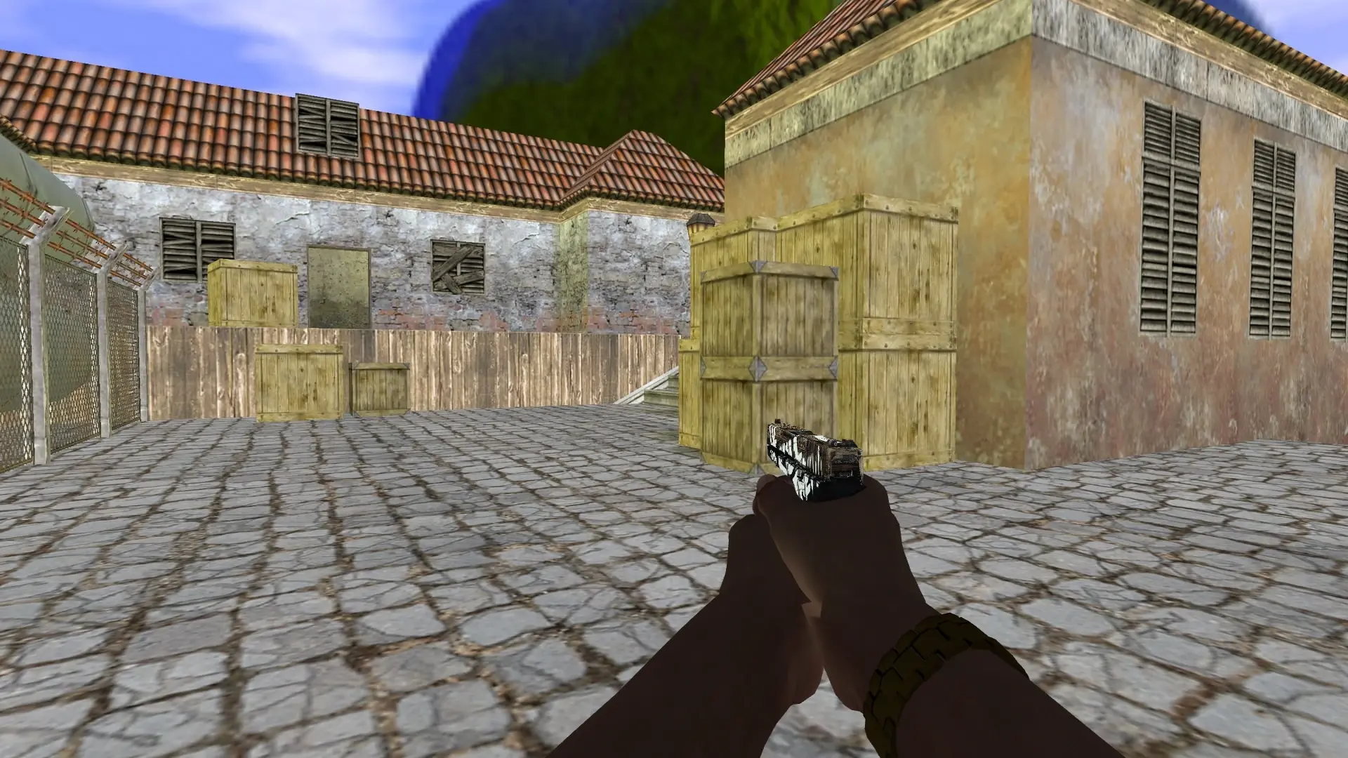 Glock-18 — Pirate Hands Weapon Pack — de_inferno (first person)