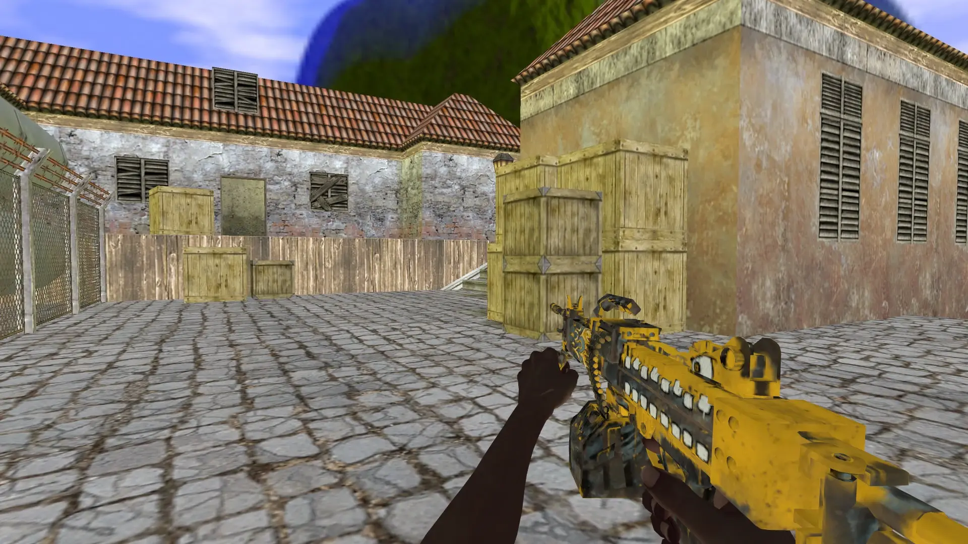 M249 — Pirate Hands Weapon Pack — de_inferno (first person)